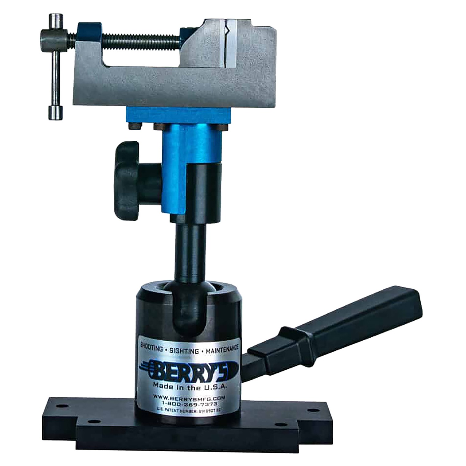 Berry’s 11817 Machine Vise System Black/Blue