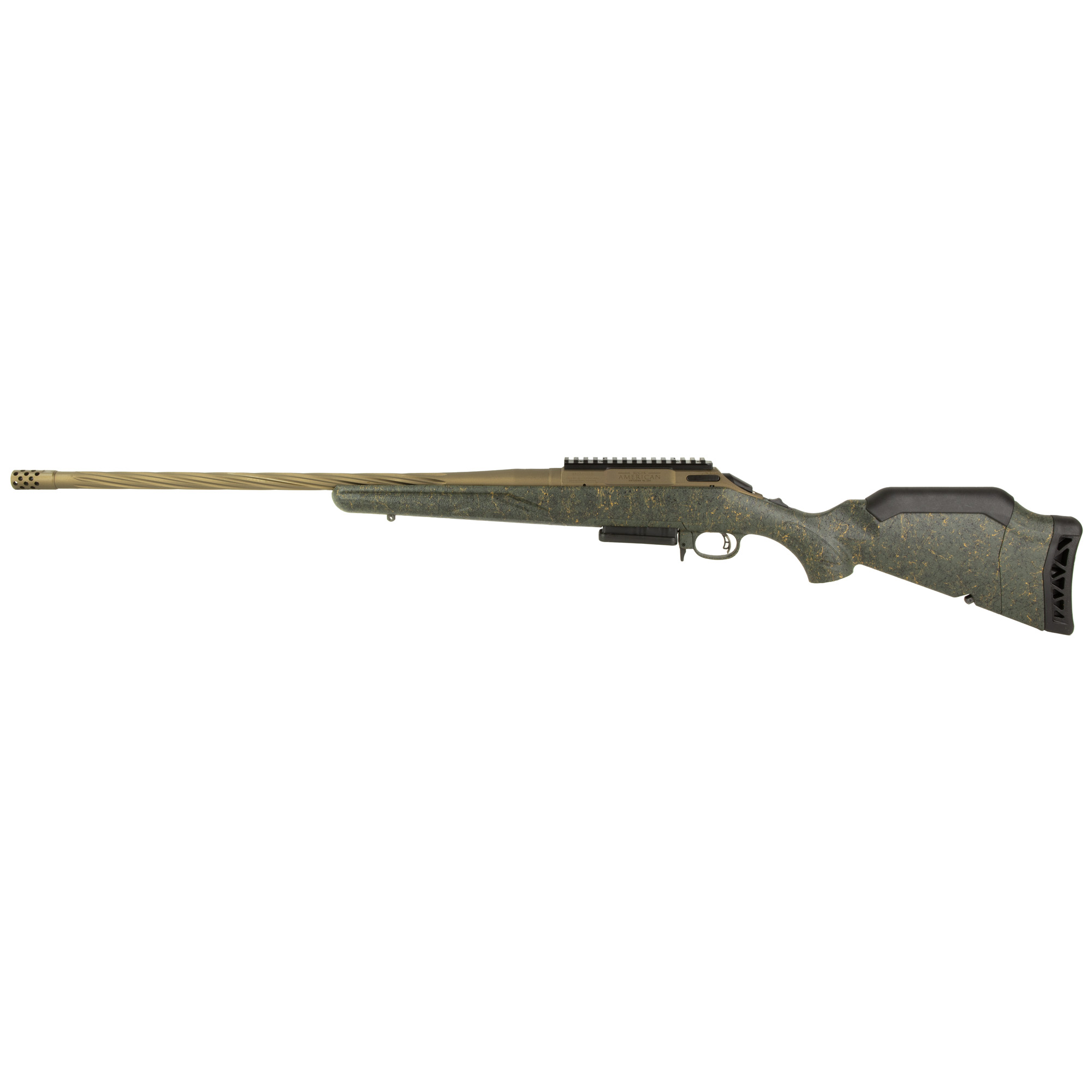 Ruger American Predator 308 Win 3+1 Burnt Bronze Cerakote Threaded 46931 736676469314