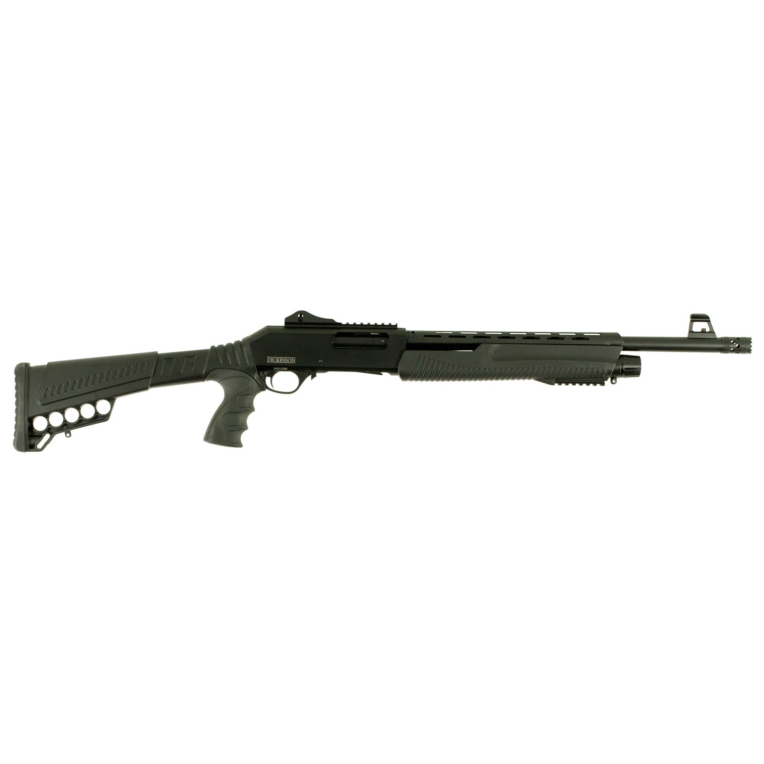Dickinson XX3D2 XX3 Commando Black 12 Gauge 18.50” 3” 5+1 Ghost Ring Sight