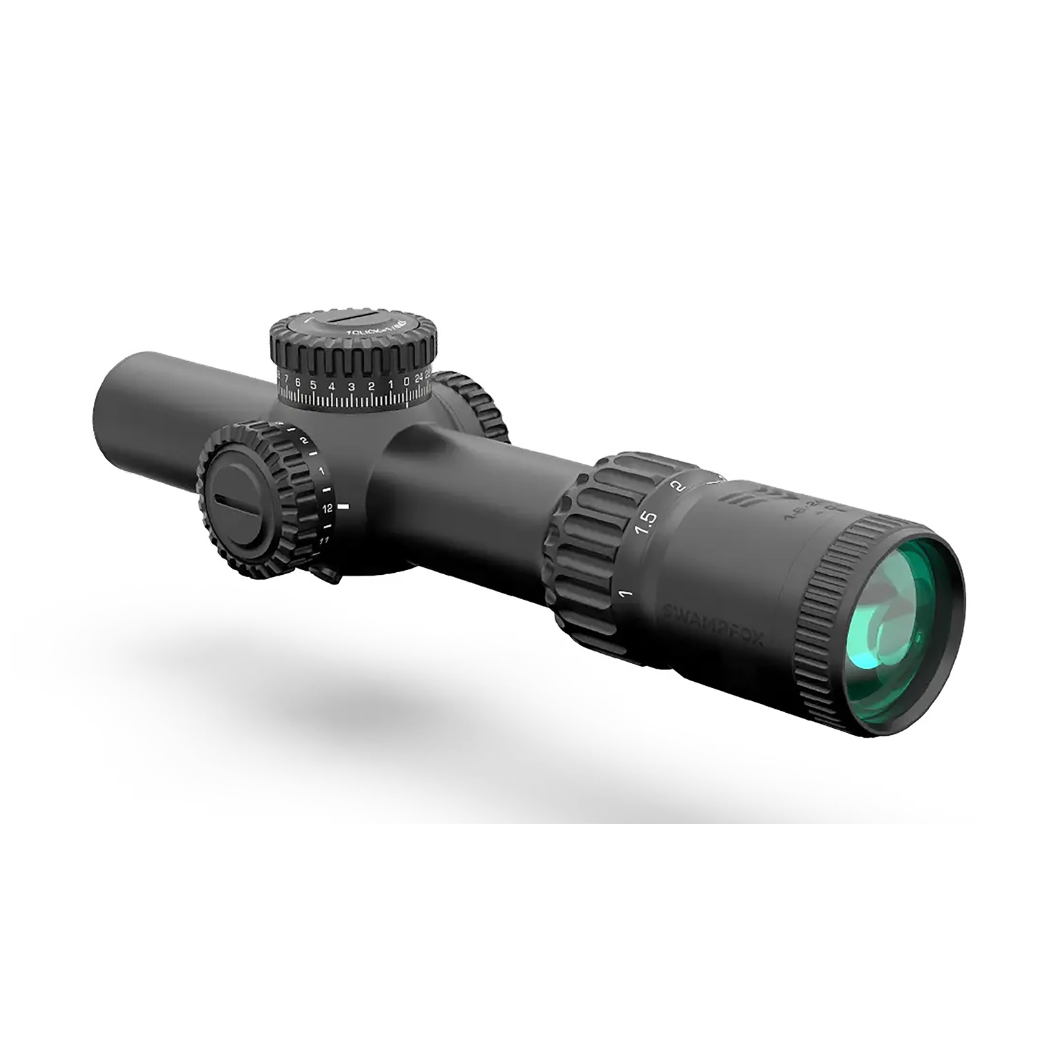 Swampfox Warhorse 1-6X24 MOA Red Dot FFP NEW LPVO Illuminated Riflescope Factory OEM WAR16241-RL