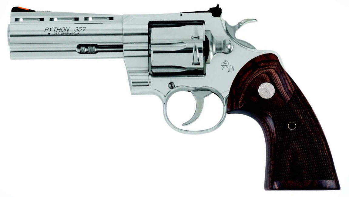 Colt Python Target 357 Mag 6rd Stainless Target Walnut ZPYTHONSP5WTS 151550026598