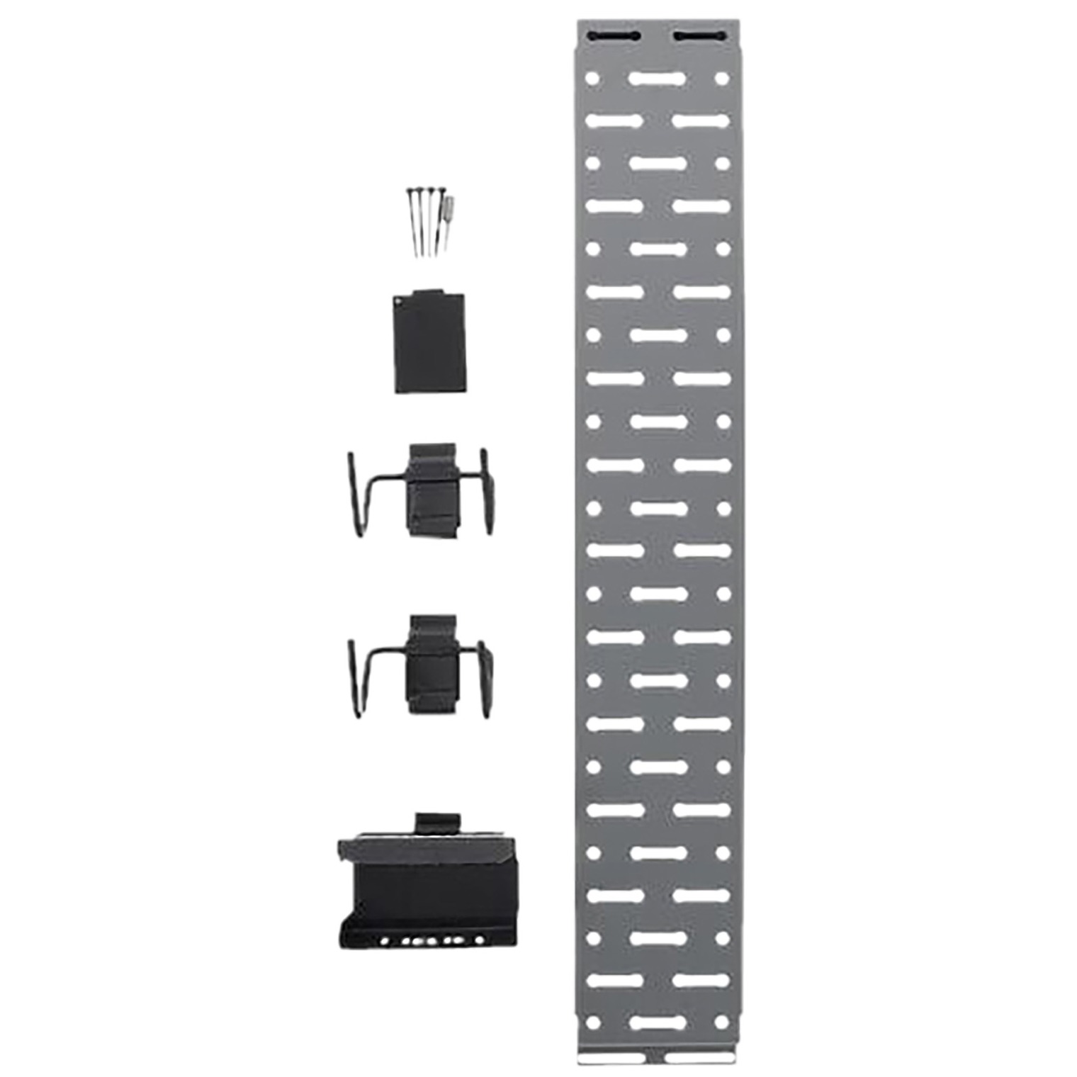 Lockdown 1215348 Securewall Handgun Kit Black/Silver Holds 2 Handgun