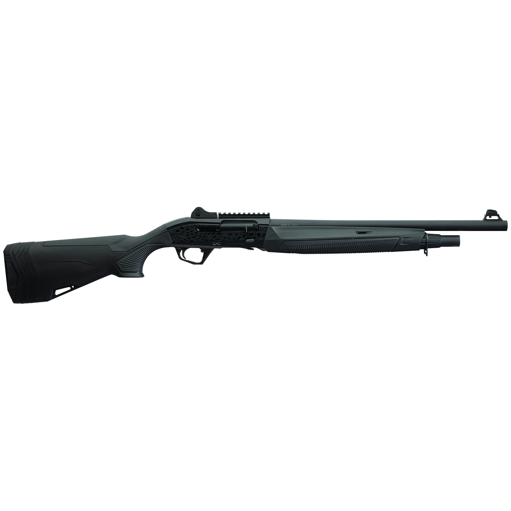 Charles Daly 930401 601 Sport 12 Gauge Semi-Auto 3” 5+1 20” Matte Black Steel Barrel, Picatinny Rail Aluminum Receiver, Fixed Black Synthetic Stock