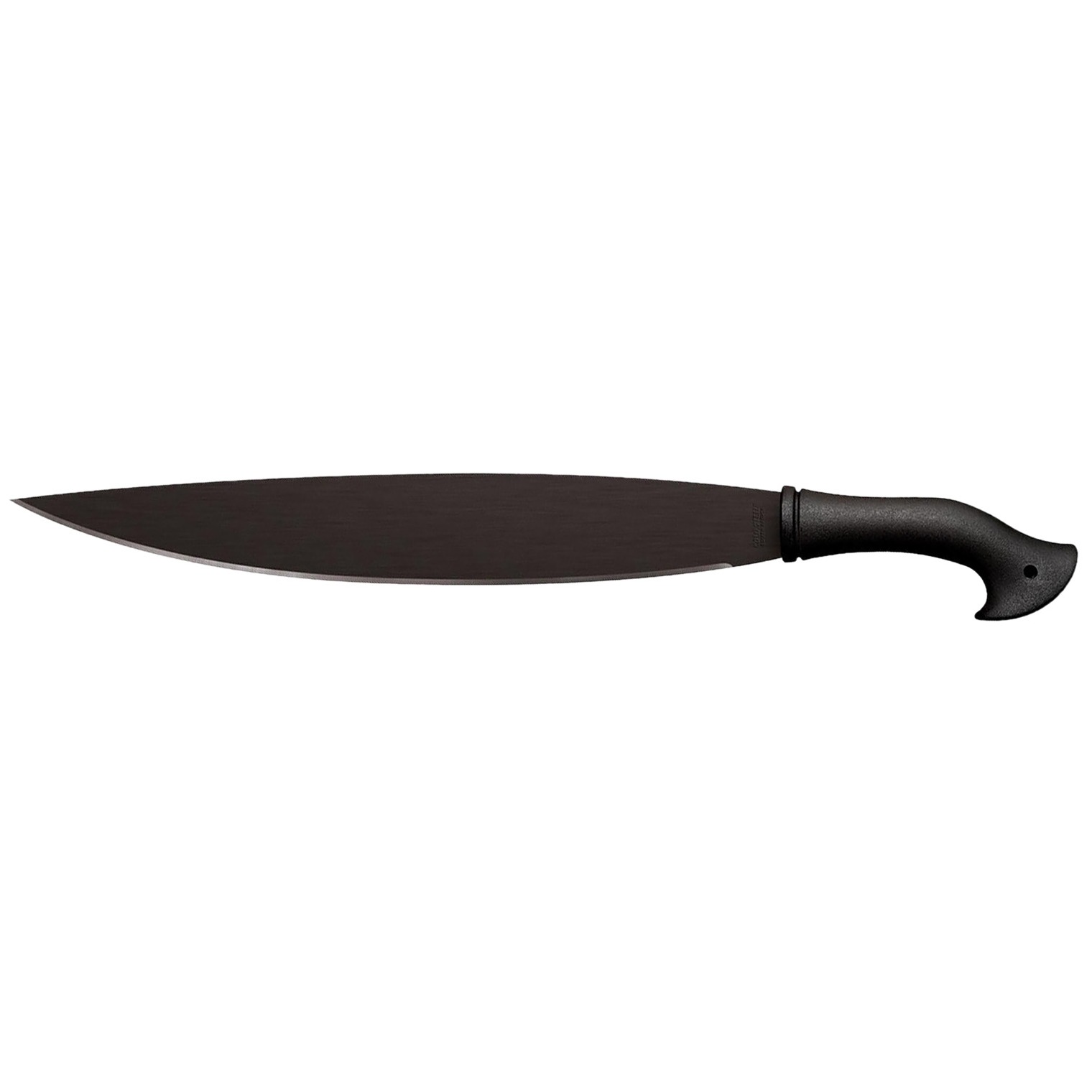 Cold Steel CS97BAM18S Barong 18” Black Matte Baked-On Anti Rust 65Mn Carbon Steel Blade, Black Polypropylene Handle, 24.50” Long Includes Sheath
