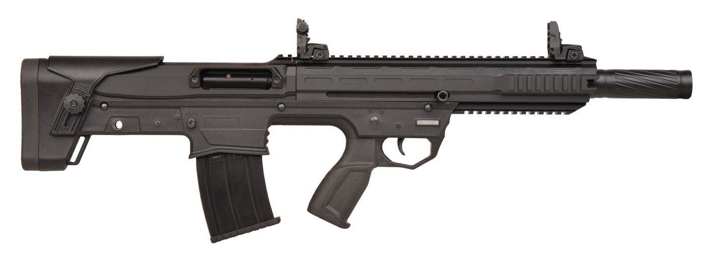 MACRO POLO 12GA SYN 18 MAG FED BLK BULLUP S