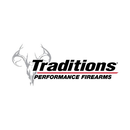 Traditions CR94660440 NitroBolt 50 Cal 24” Tungsten Cerakote Fluted Threaded Barrel, Adj Cheek Piece & LOP Black Synthetic Stock