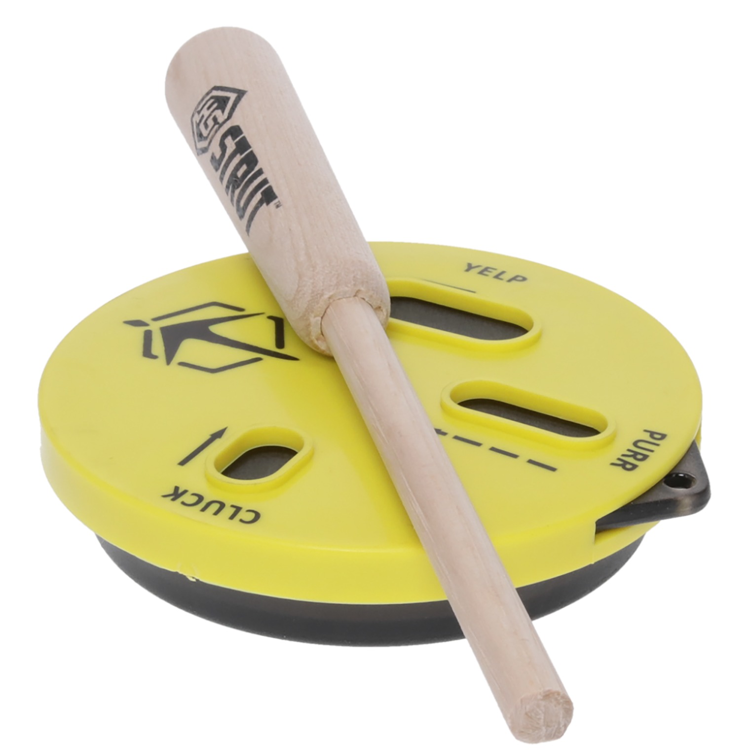 Hunters Specialties HSSTR100039 The Cookie Cutt’r Pot Call Attracts Turkey Species Yellow