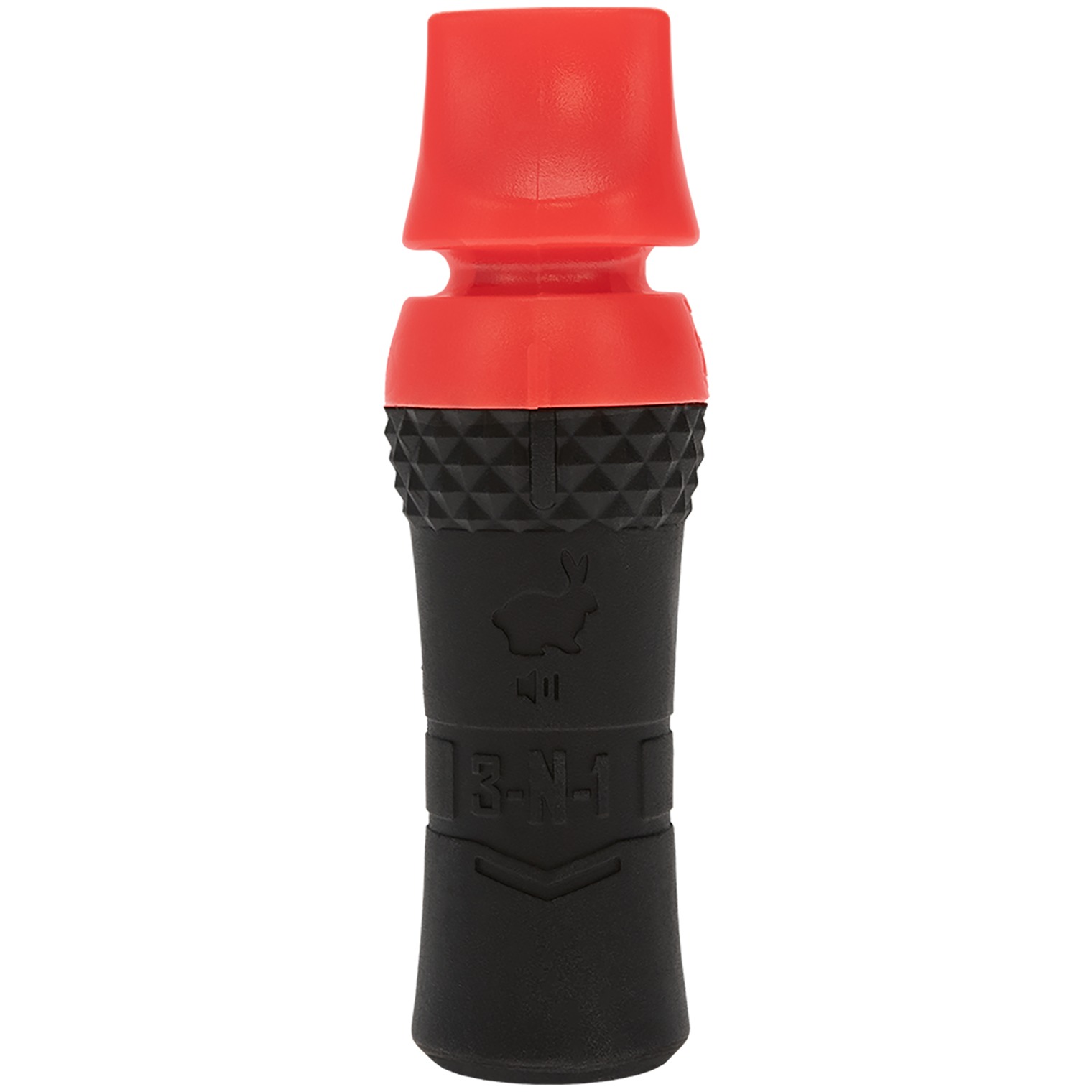Hunters Specialties HSJS3N1PRCALL 3-In-1 Predator Call Black/Red