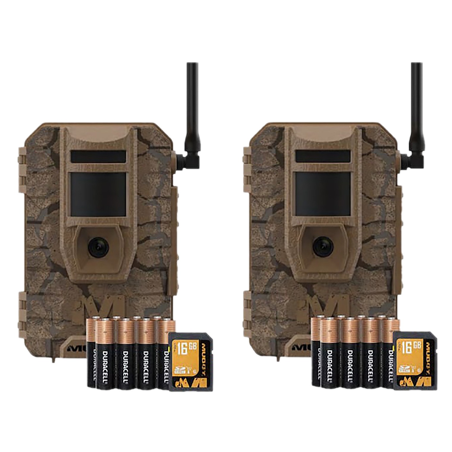 Muddy MUDMTGTRK2PK Mitigator Cellular Trail Camera 2 Pack