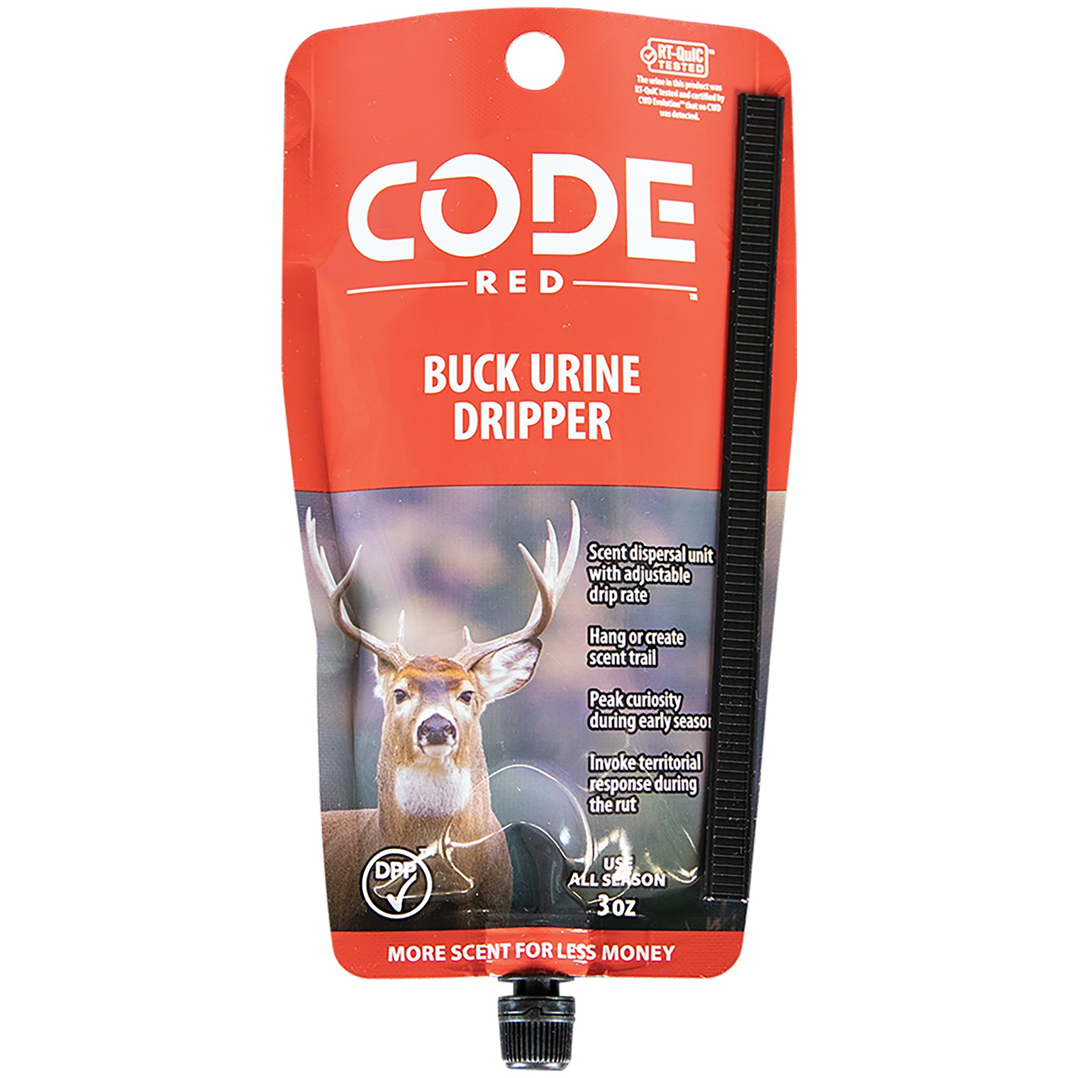 Code Blue OA1423 Buck Urine Deer 3 oz Dripper