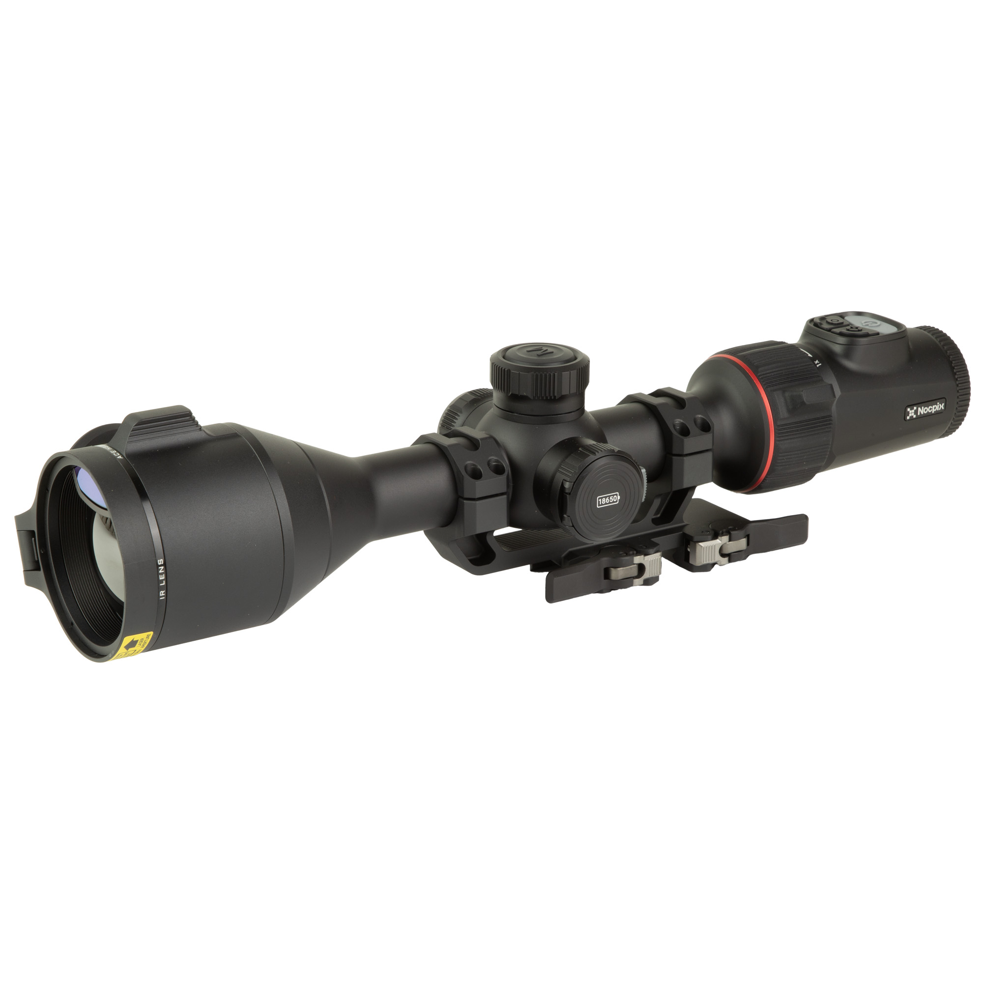 Nocpix ACEH50R Ace H50R LRF Thermal Black 3x50mm Digital 8x Zoom, 640x512 12 Microns 60 Hz Resolution