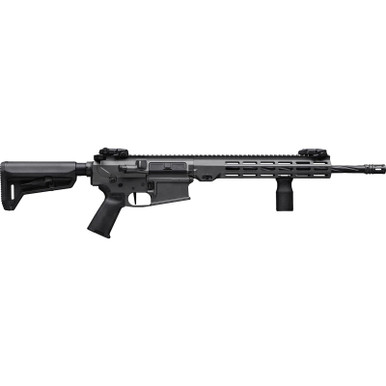 Maxim Defense MXM49689 MD10 L 6.5 Creedmoor 20+1 18" Fluted Barrel, Sniper Gray Rec/M-LOK Handguard, Black Magpul Furniture, SL-K Stock, MVG Grip, MBUS Sights, Blackout Defense Flat Trigger
