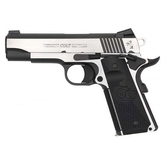 Colt Commander Combat 9mm Luger 10rd Two-Tone G10 Grips ZO4082CE 151550026781