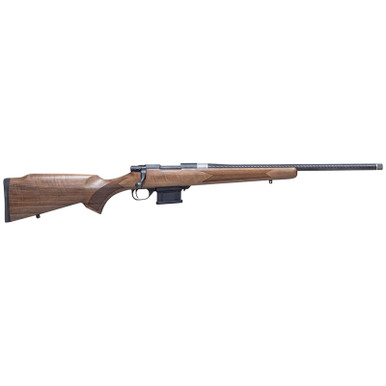 Howa HWHCF6ARC M1500 Mini Action Hunter 6mm ARC 5+1 20" Black Carbon Fiber Wrapped Barrel, Black Drilled & Tapped Steel Receiver, Walnut Fixed Stock, Right Hand