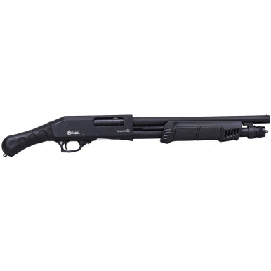 Citadel CBTW1214 Boss Tidalwave 12 Gauge Pump 3" 5+1 14.75" Black Bore Barrel, Black Receiver w/3/8" Dovetail, Fixed Black Synthetic Stock