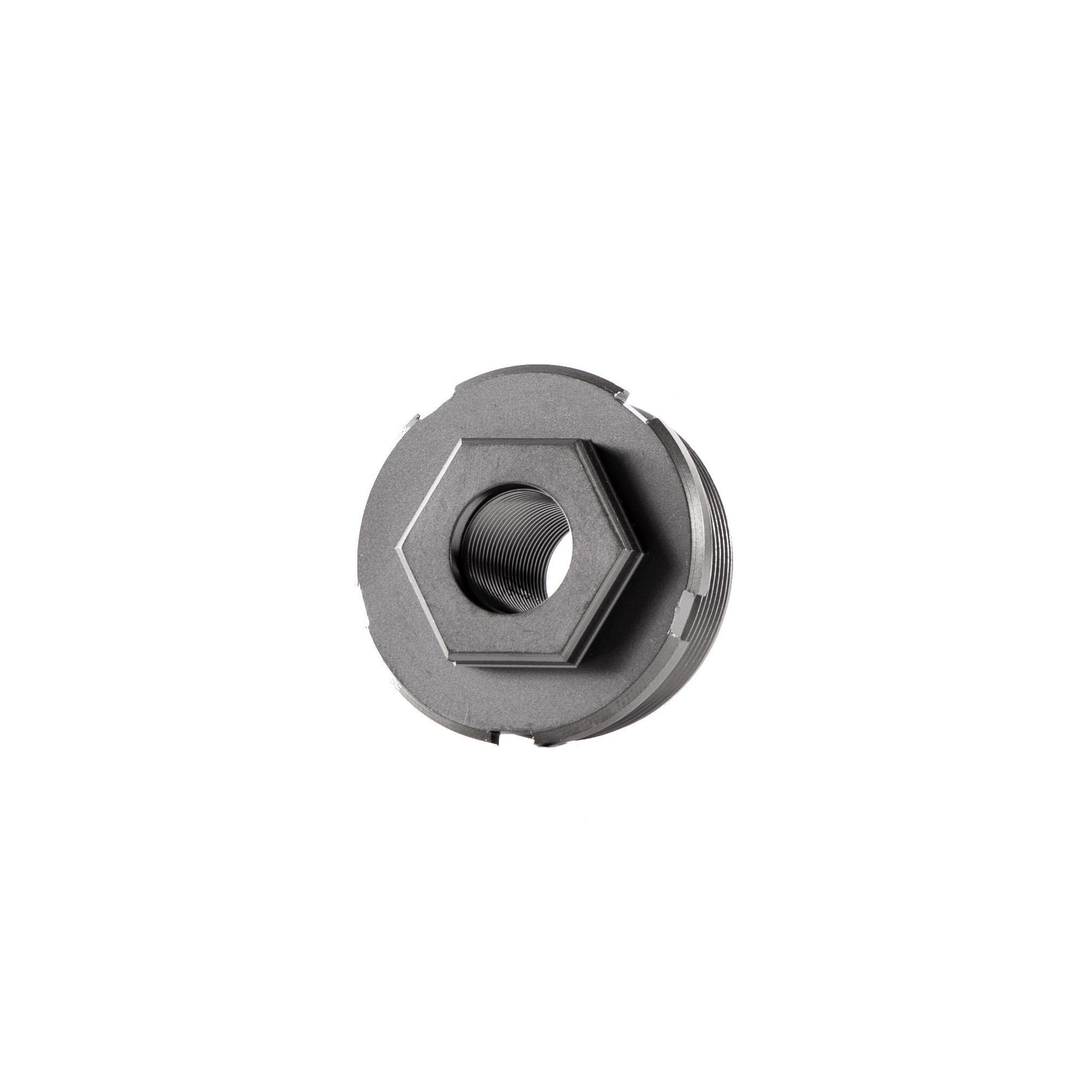 Dead Air LT312 HUB Direct Thread Mount M18X1.5 4140 HT Alloy Steel Black Nitride