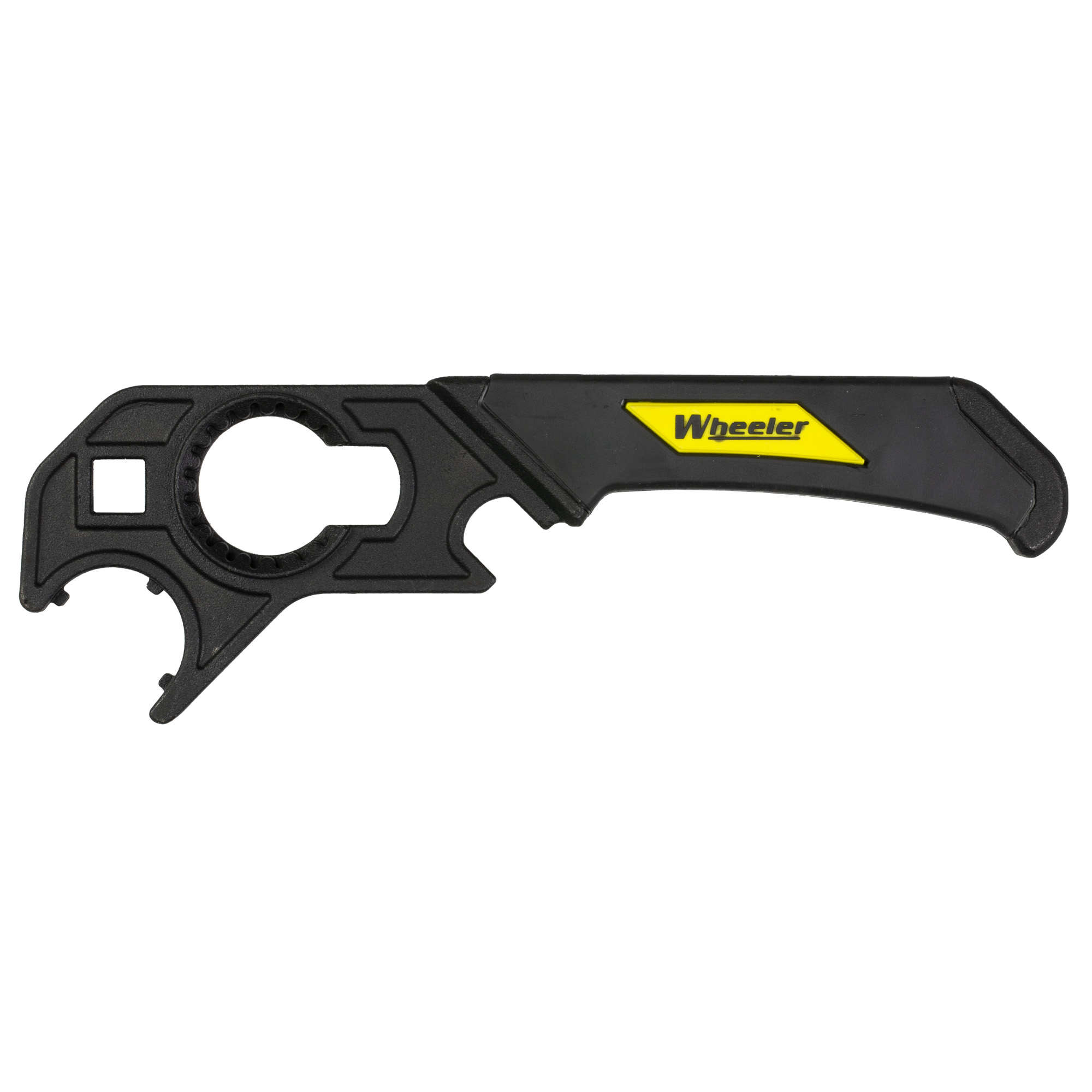 Wheeler 1099561 Professional Armorer’s Wrench Black/Yellow Steel AR Platform Firearm 1 Pieces