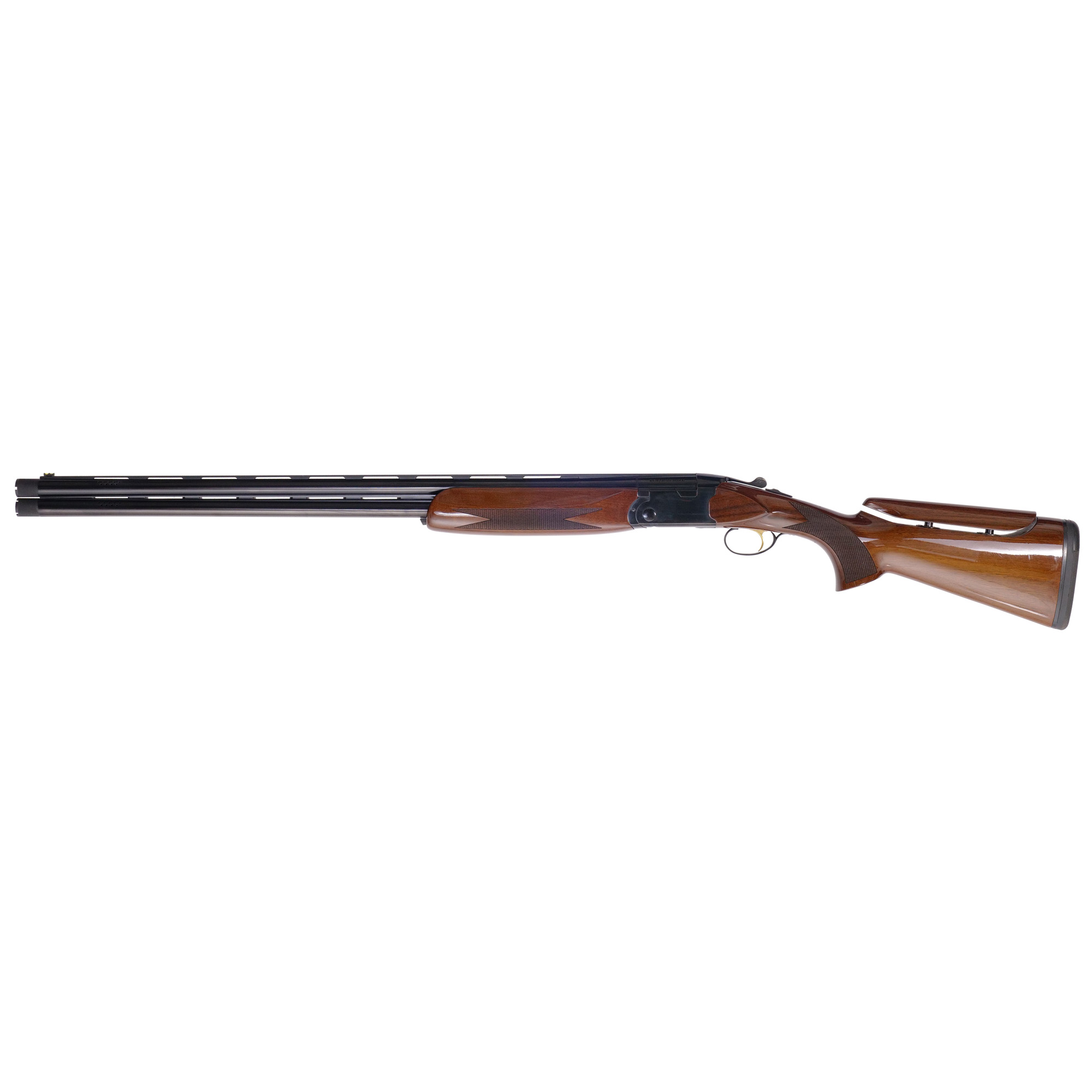 Weatherby OSP2030PGG Orion Sporting Full Size 20 Gauge Break Open 3” 2rd 30” High Gloss Blued Ported Vent Rib Barrel, Blued Steel Receiver, Adjustable Comb Gloss Walnut Stock, Right Hand