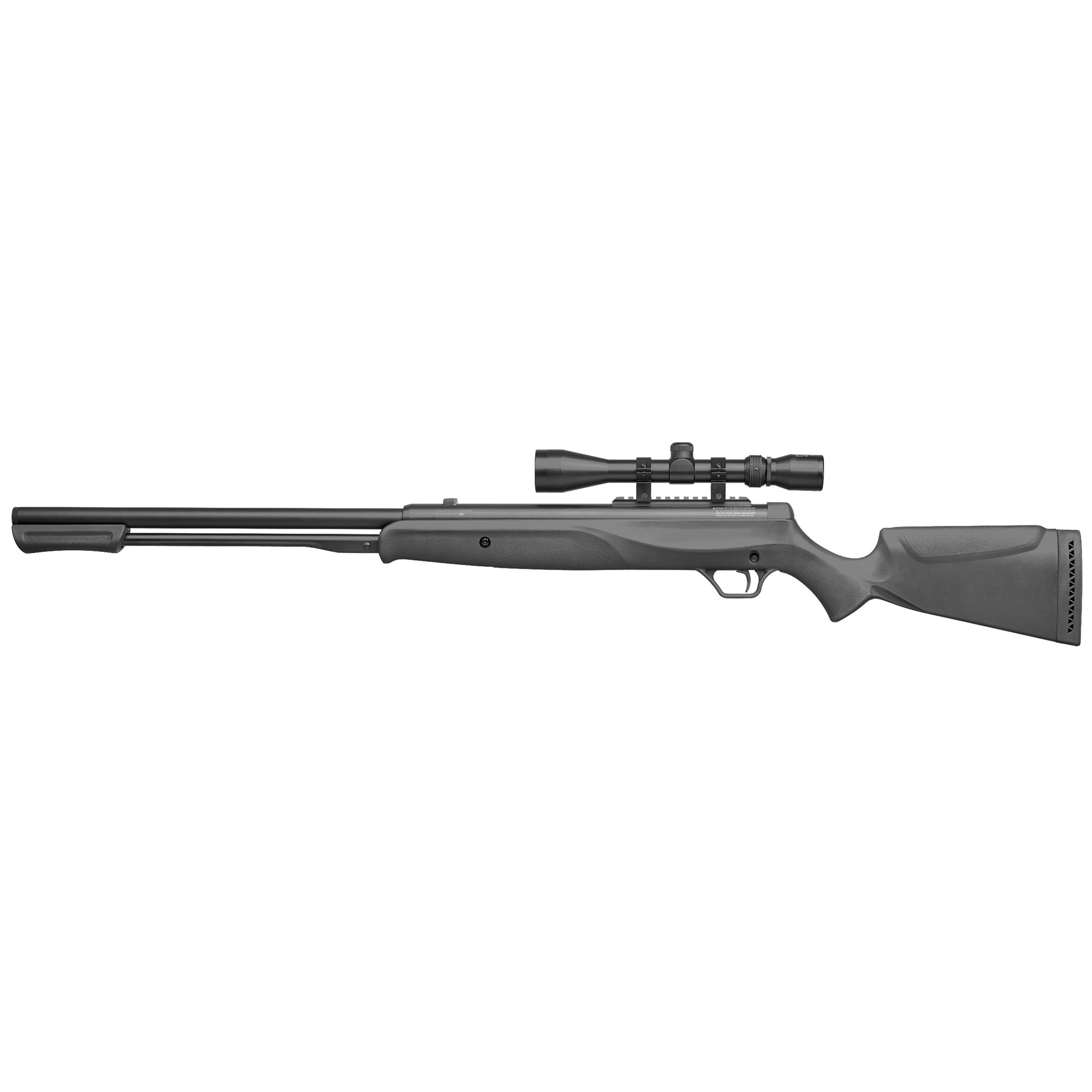 RWS/Umarex 2251324 Synergis Air Rifle Spring Piston 22 Pellet 12 Shot, Black Receiver, Black Scope 3-9x32mm