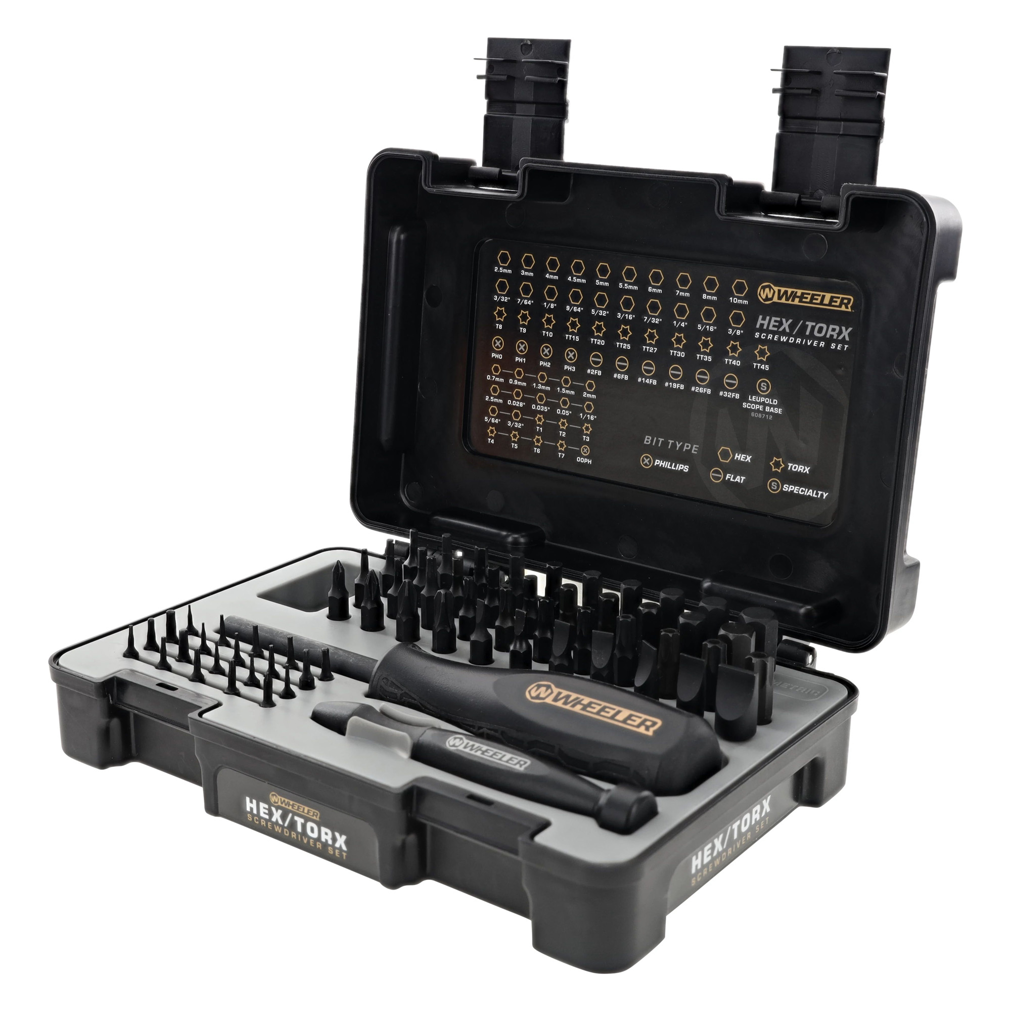 Wheeler 4001007 Hex-Torx Screwdriver Set 65 Pieces