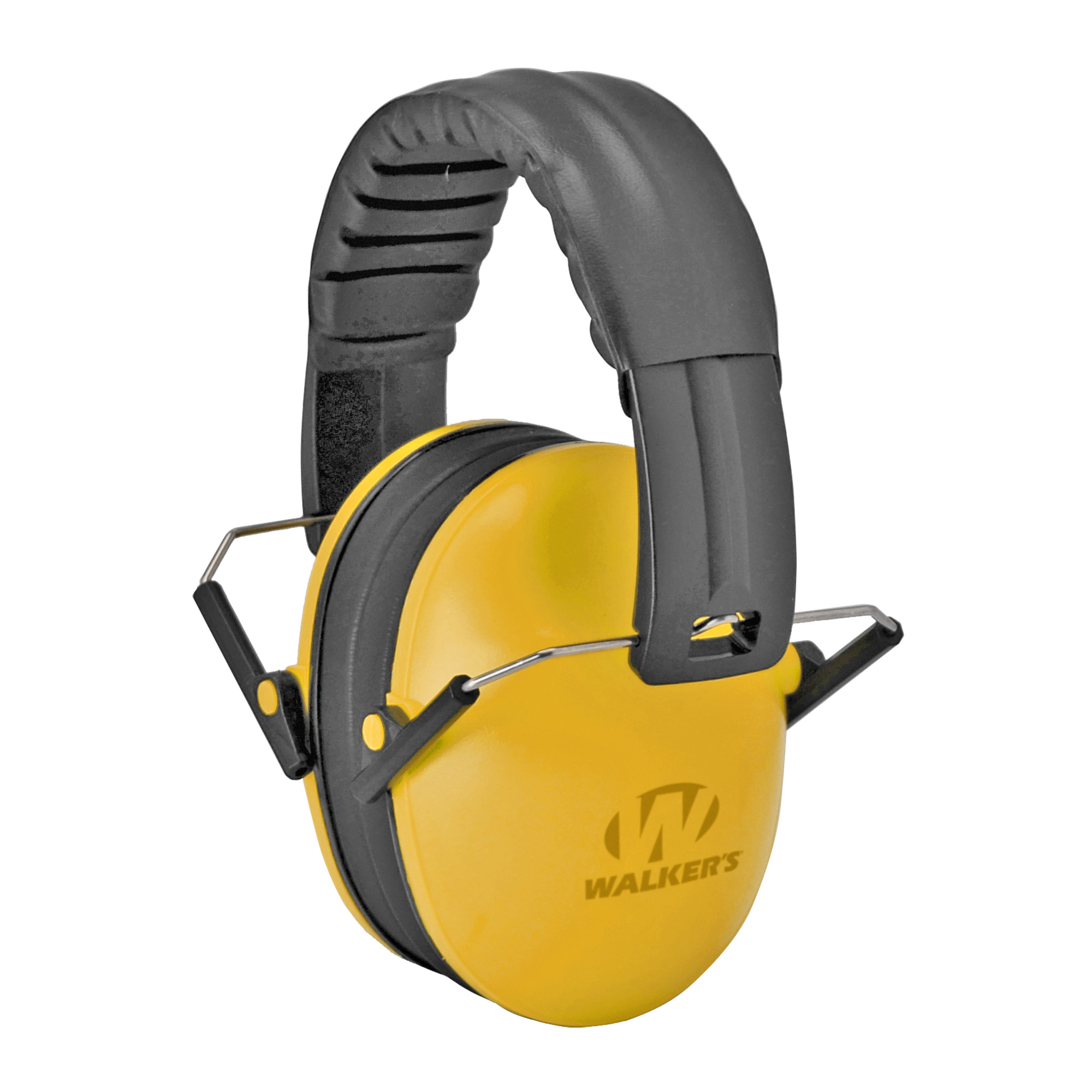 Walker’s GWPFKDMYL Baby & Kids Folding Muff 23 dB Over the Head Yellow/Black Polymer