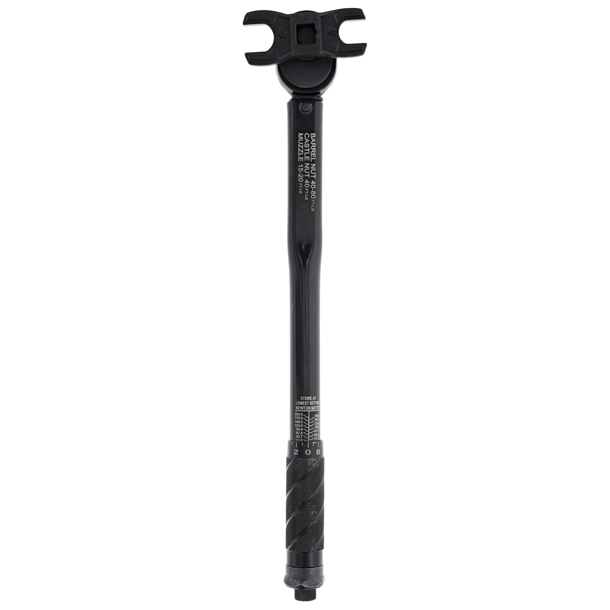 Wheeler 1199464 Mil-Spec Barrel Nut Crowfoot Wrench Black Steel
