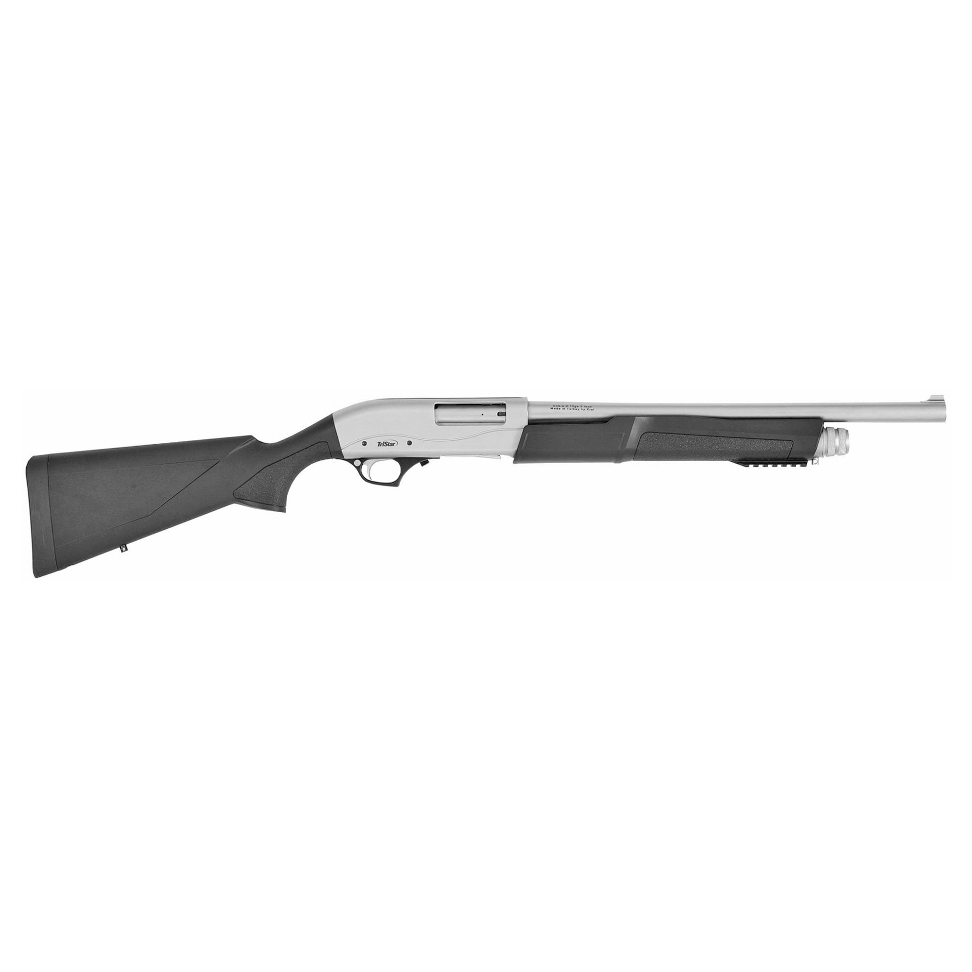 TriStar 23164 Cobra III Marine Pump 12 Gauge 18.50” 5+1 3” Silver Rec/Barrel Black Synthetic Stock Right Hand (Full Size) Includes 1 MobilChoke