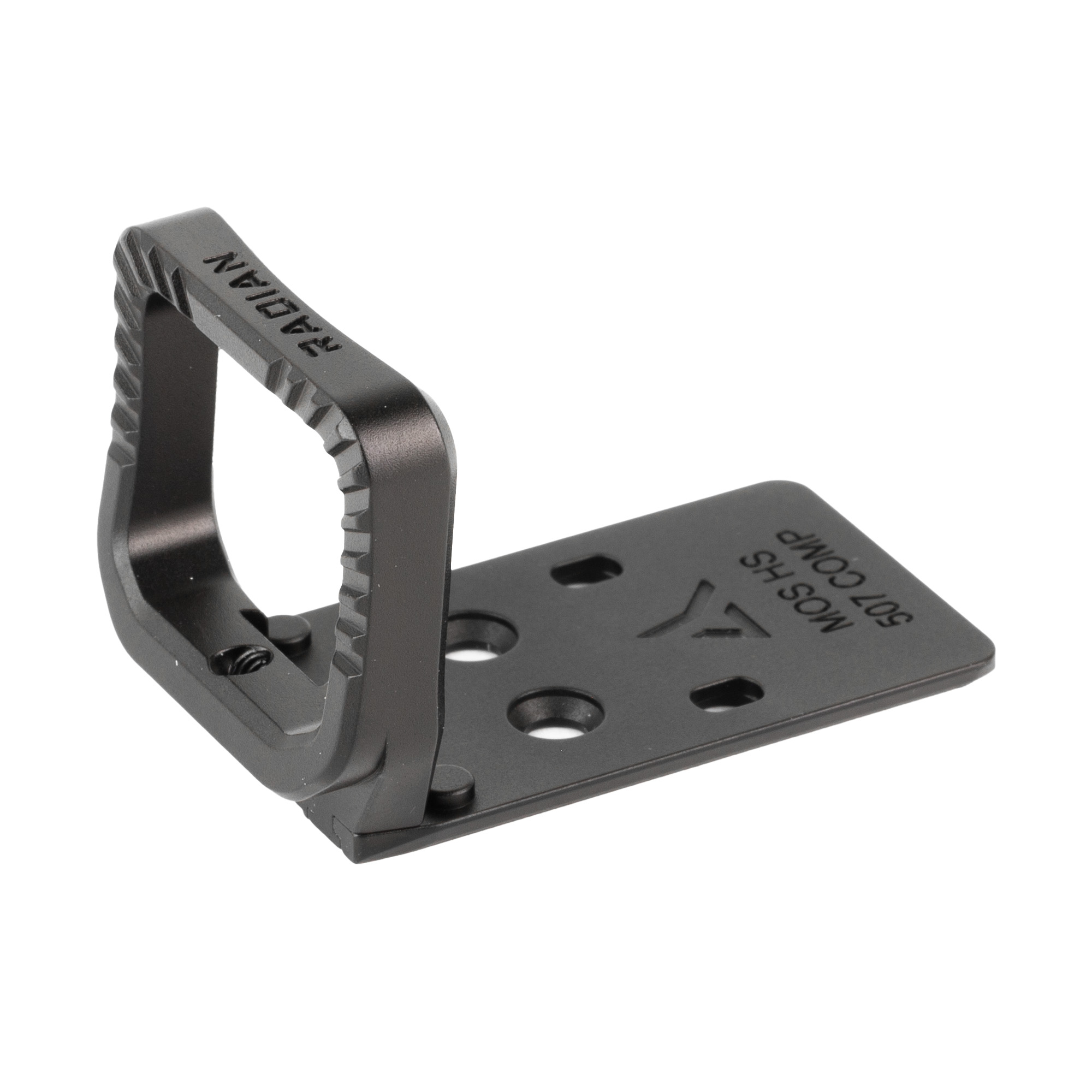 Radian Weapons H0002 Guardian+Six Black Compatible w/Glock MOS, Holosun 507C Footprint