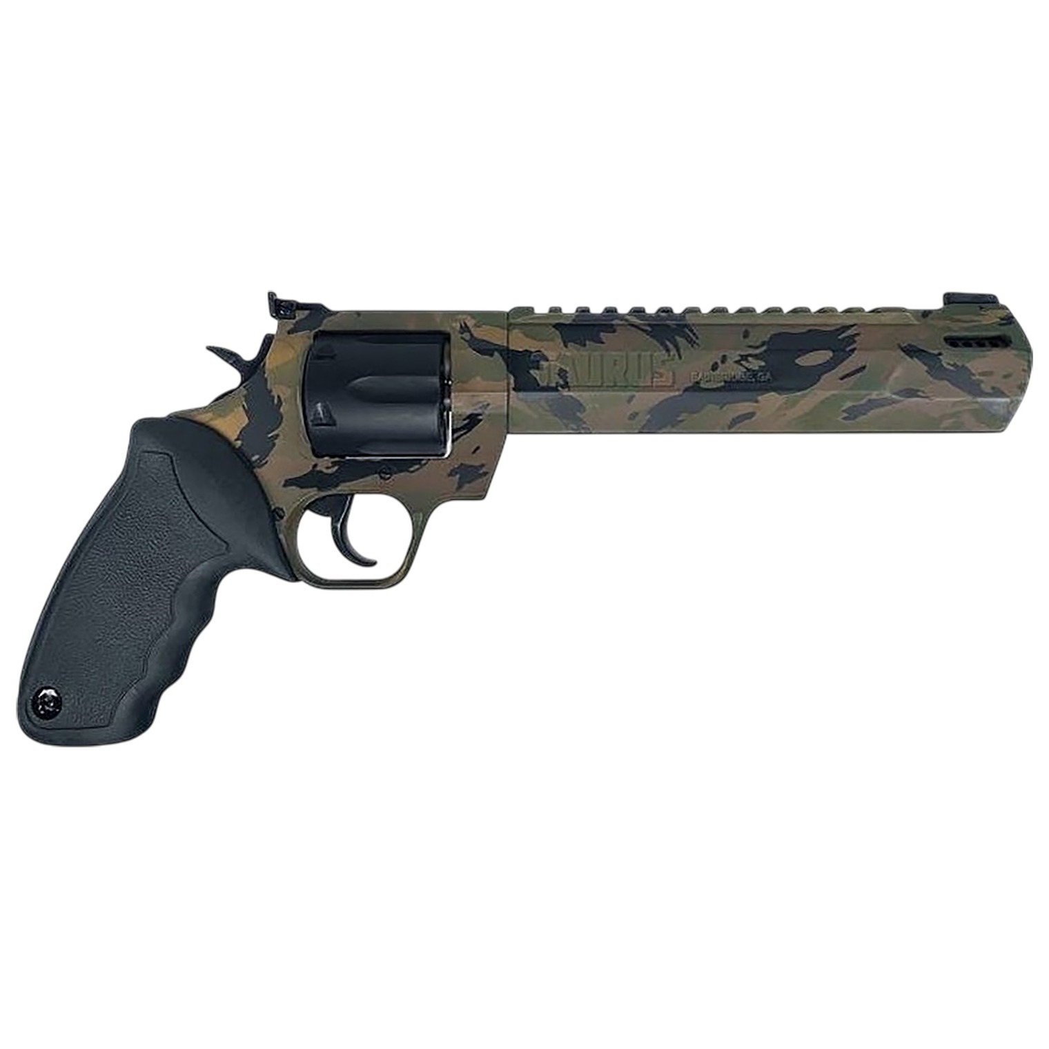 Taurus 2-440081RH-DTSC Raging Hunter Large 44 Mag 6 Shot 8.37” Picatinny Rail/Ported Barrel, Alloy Steel Frame, Transfer Bar Safety