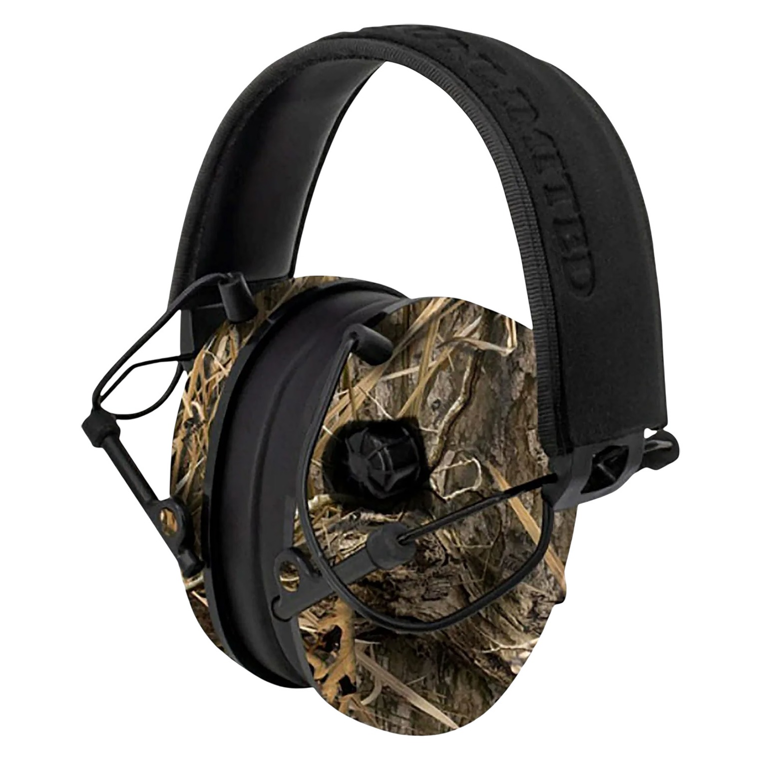 Radians DUE2HPCAMOBX Ducks Unlimited Electronic Muff 23 dB Over the Head Mossy Oak