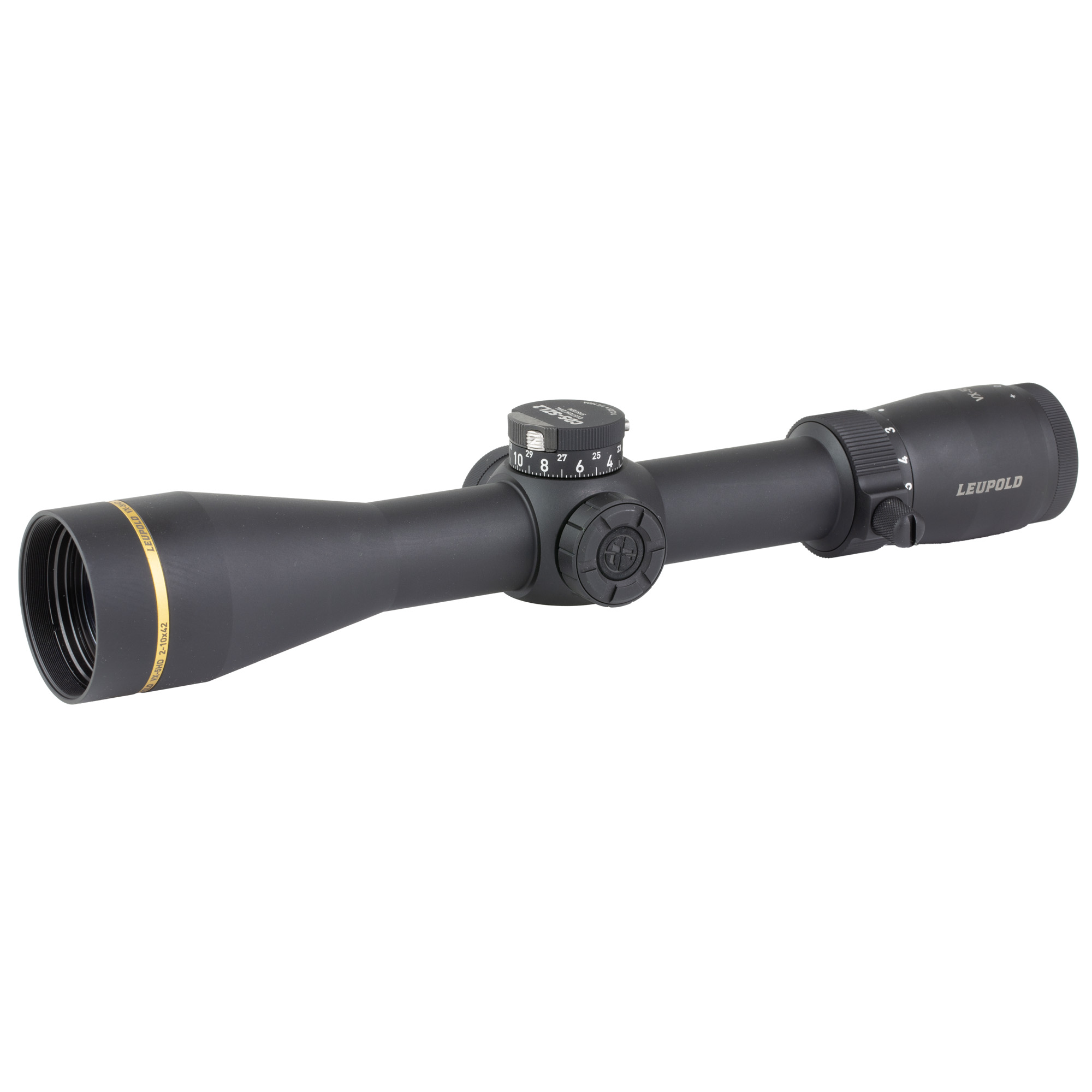 Leupold 183847 VX-5HD Gen2 Black 2-10x42mm 30mm Tube Illuminated FireDot Duplex Reticle