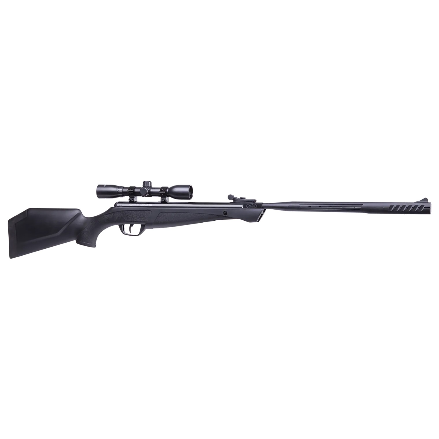 Daisy CS2SXS ShockWave Nitrogen Piston 22 Cal Black Rifled Barrel, Fixed Synthetic Stock, 4x32mm Scope