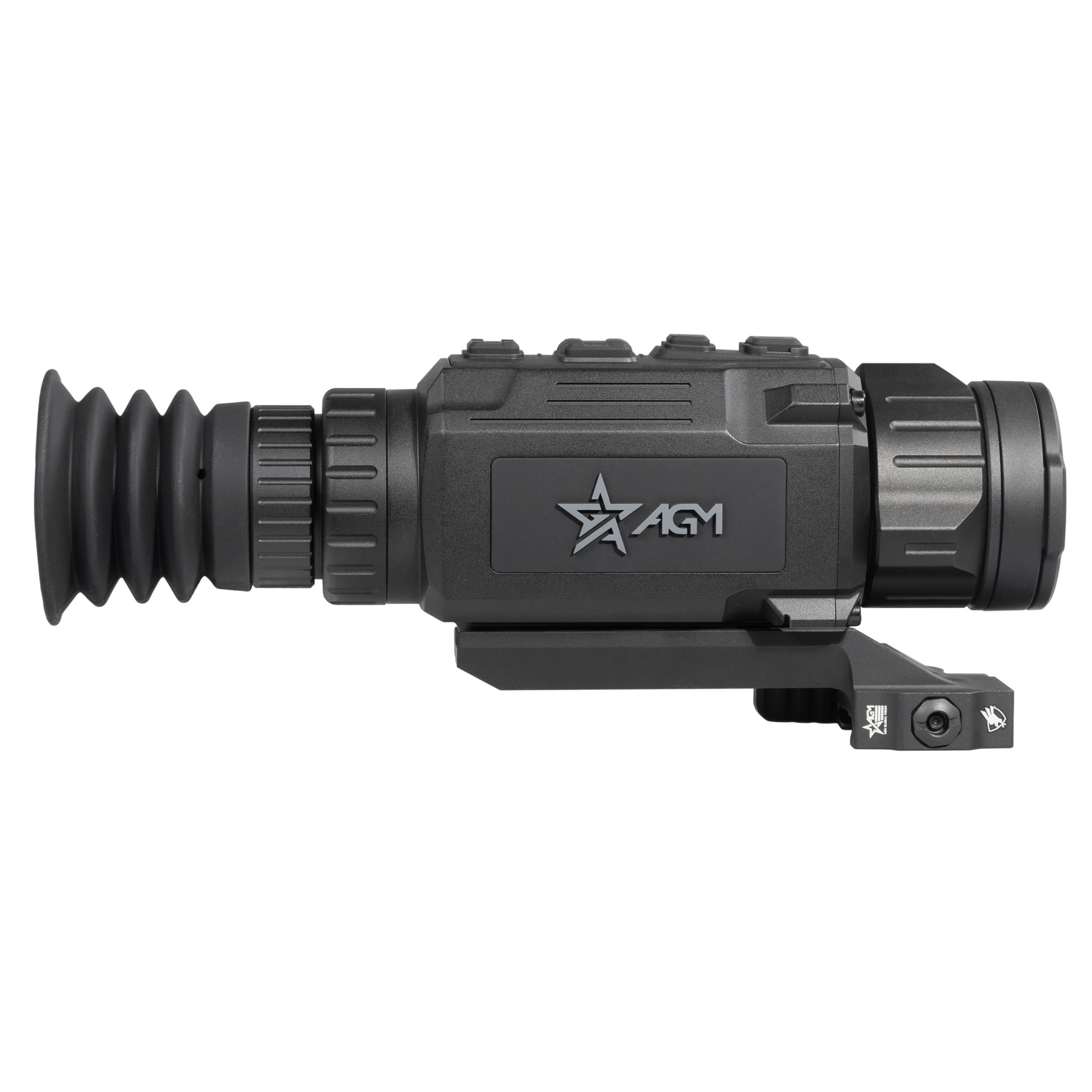 AGM Global Vision RATT25-384-V3 Rattler V3 25-384 Thermal Black 2.5x 384x288, 12 Microns, 50 Hz Resolution