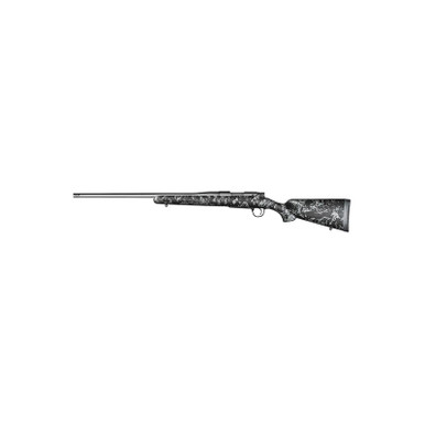 Christensen Arms 8010111700 Mesa FFT 308 Win 4+1 20" Threaded Barrel, Tungsten Gray Cerakote, Black with Gray Webbing Stock, Left Hand