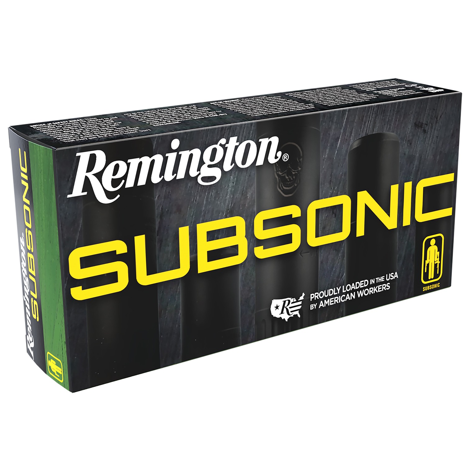 Remington Ammunition 27746 Subsonic 308Win 190gr Bonded Hollow Point 20 Per Box/10 Case