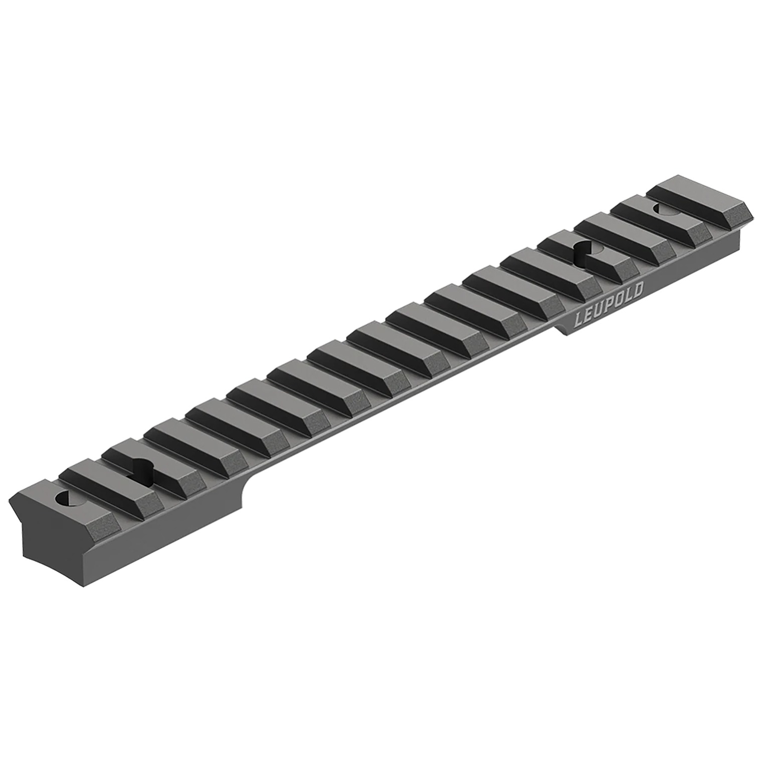 Leupold 187343 BackCountry Cross-Slot Base Black Aluminum Fits Remington 700 Long Action 20 MOA