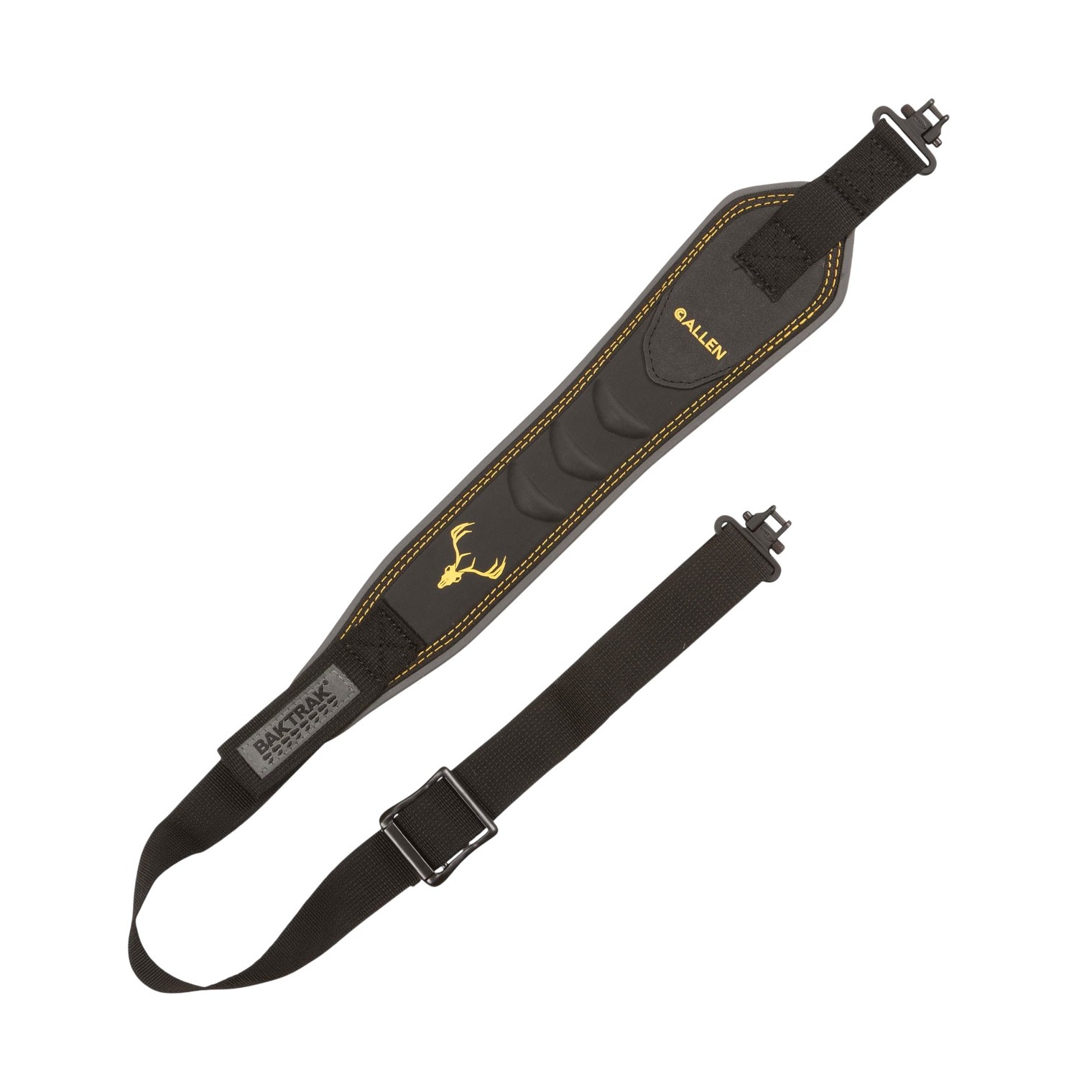 Allen 8355 Boulder 2 Point Sling Black/Yellow 36” OAL Rifle/Shotgun
