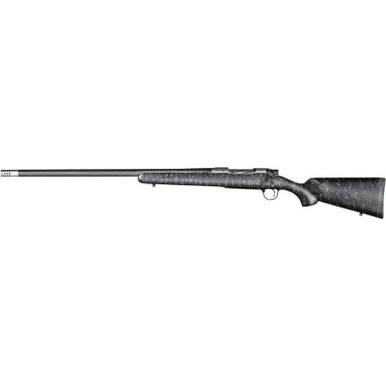 Christensen Arms 8010617600 Ridgeline FFT 7mm Rem Mag 3+1 22" Carbon Fiber/Threaded Barrel, Stainless Steel, Black with Gray Accents Stock, Left Hand