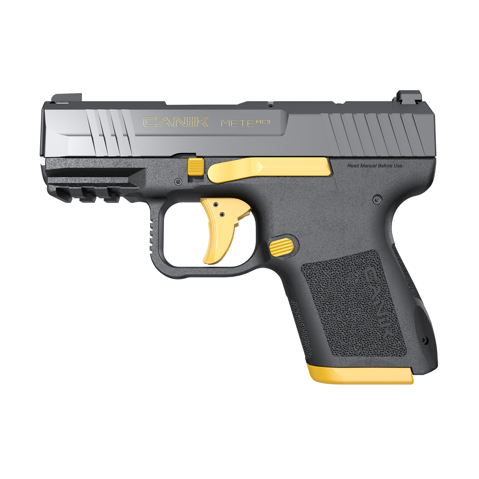 CANIK METE MC9 9MM 3.18” 15RD BLACK/GOLD