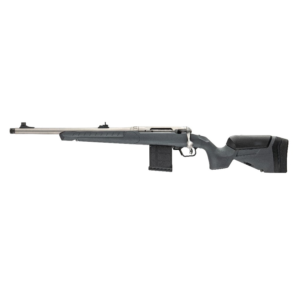 Savage Arms 32514 110 Ridge Hunter 400 Legend 10+1 Heavy Barrel, Flat Dark Gray Adj LOP Synthetic Stock, Left Hand
