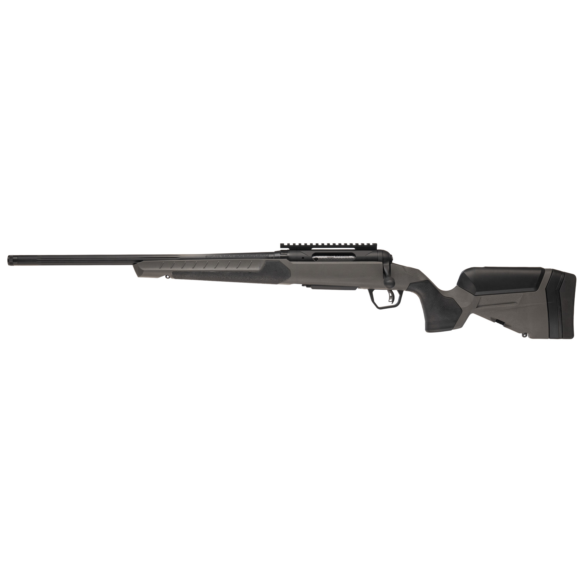 Savage Arms 32554 110 Core Hunter 6.5 Creedmoor 4+1 20” Fluted Barrel, Flat Dark Gray AccuStock w/AccuFit V2 Synthetic Stock, Left Hand