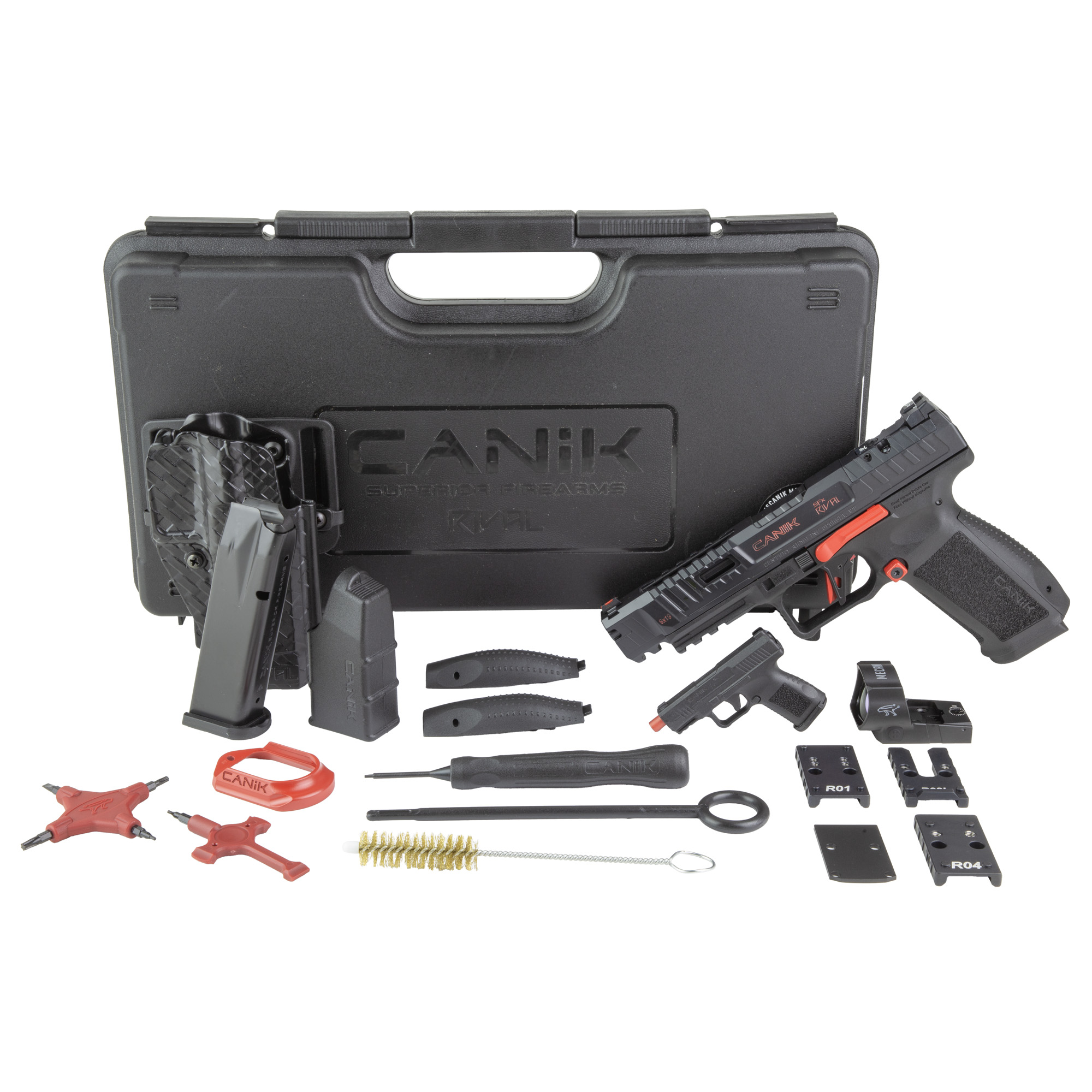 CANIK SFX RIVAL 9MM 18R RED/BLK