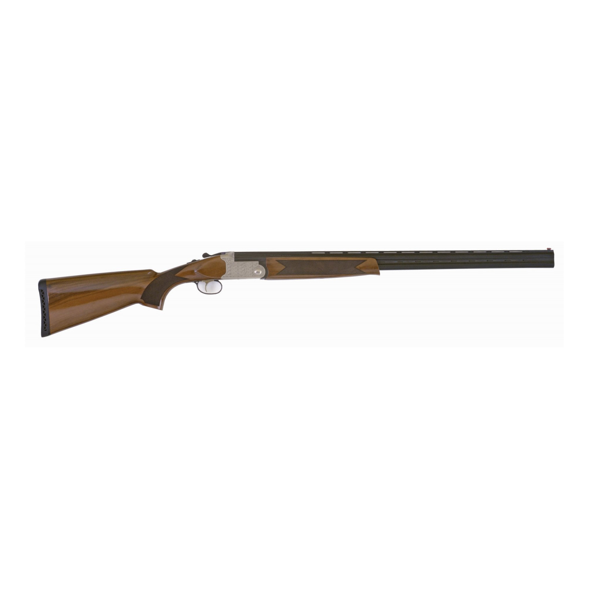 TriStar 30288 Setter S/T Full Size 28 Gauge Break Open 2.75” 2rd 28” Black Vent Rib Barrel, Engraved Silver Steel Receiver, Fixed Turkish Walnut Stock, Beretta/Benelli Chokes, Right Hand