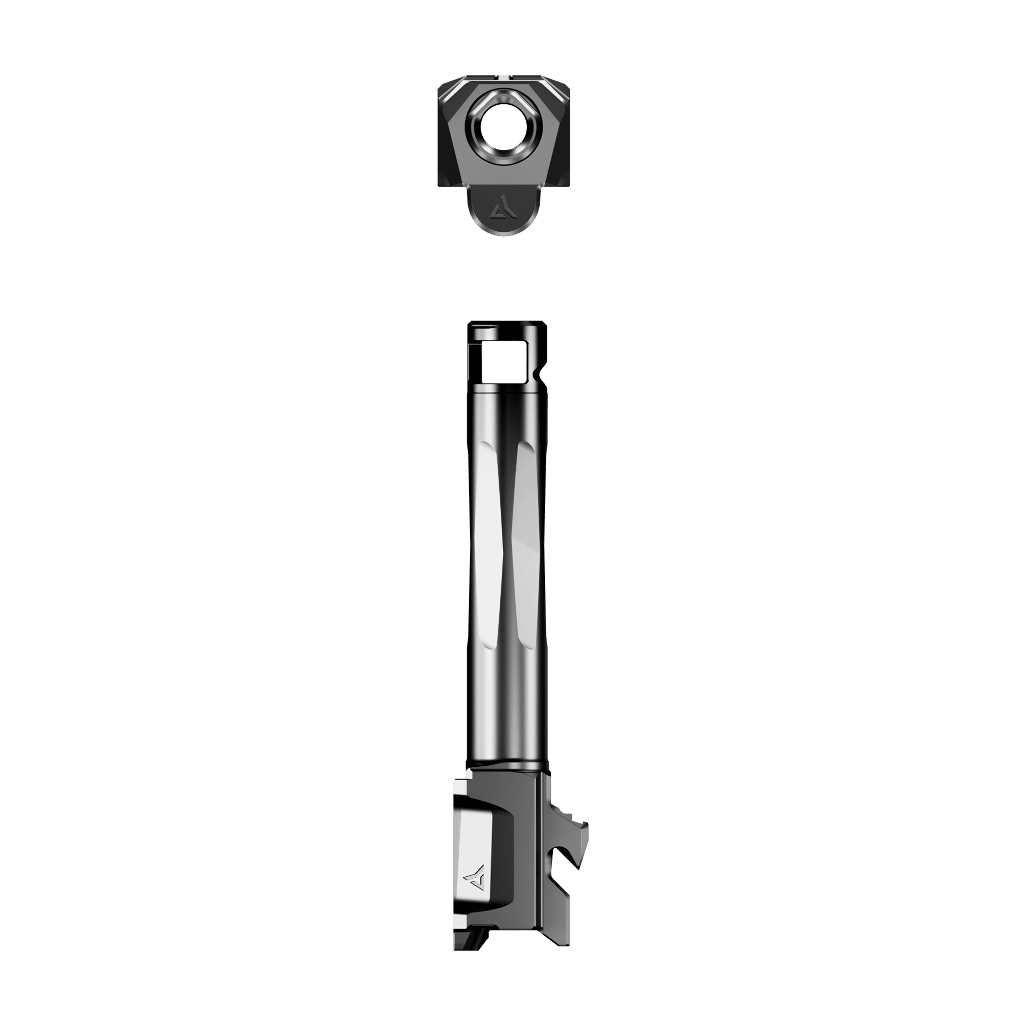 Radian Weapons R0944 Ramjet & Afterburner Combo Black Steel Fits Ruger RXM