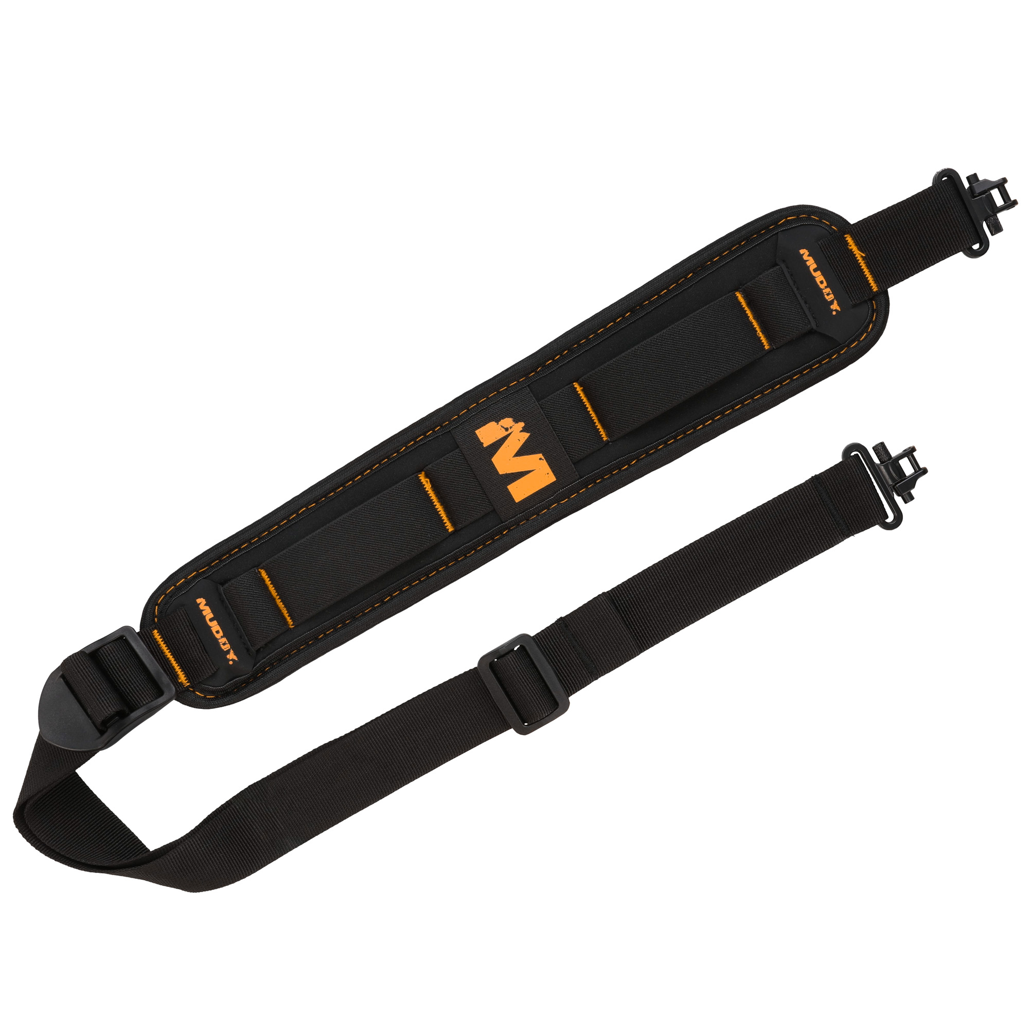 Muddy MUDOVRLSLBLK Overlander Flexible Sling Black Neoprene Adjustable Padded