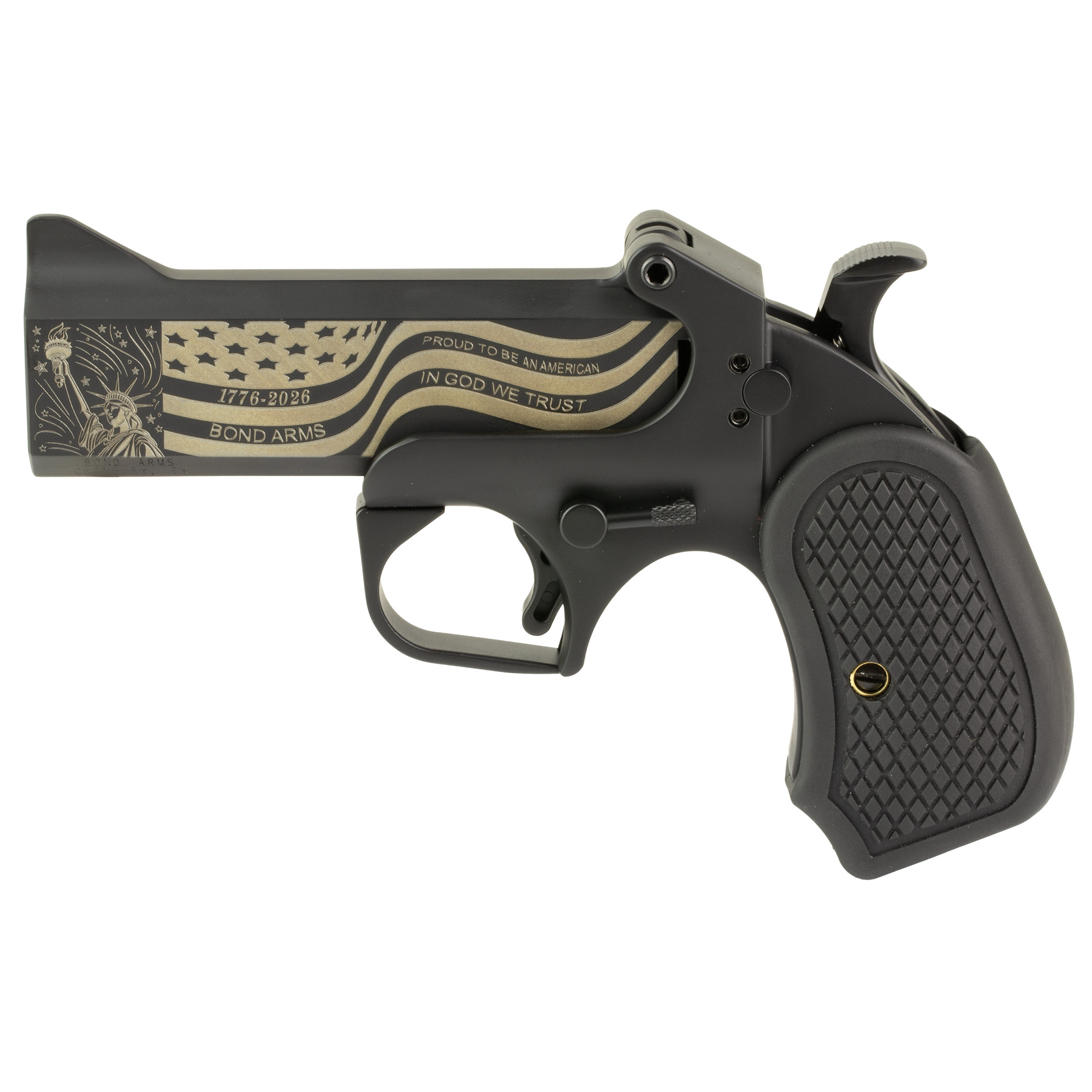 Bond Arms America 250th Anniversary Derringer - Black Cerakote, .45 LC/.410, 4.25” Barrel