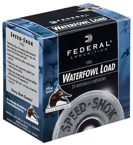 Federal Cartridge Speed-Shok Waterfowl WF107BB, 10 Gauge, 3.50", 1 1/2 oz, 1450fps, BB Shot, 25 Rd/bx