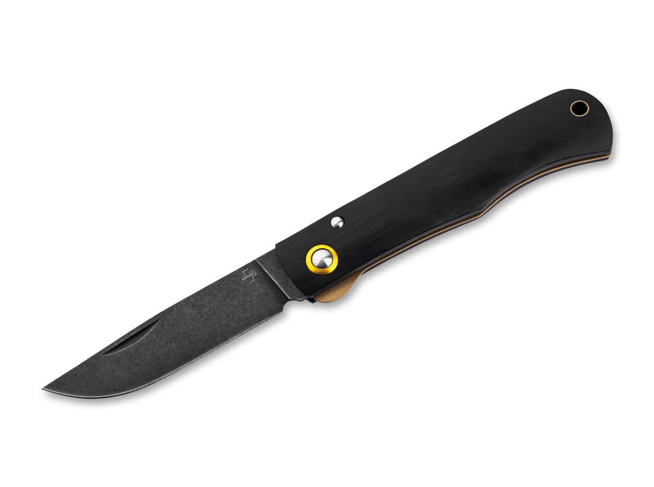 Boker Plus Rusticus All Black Folding Knife (01BP0040)