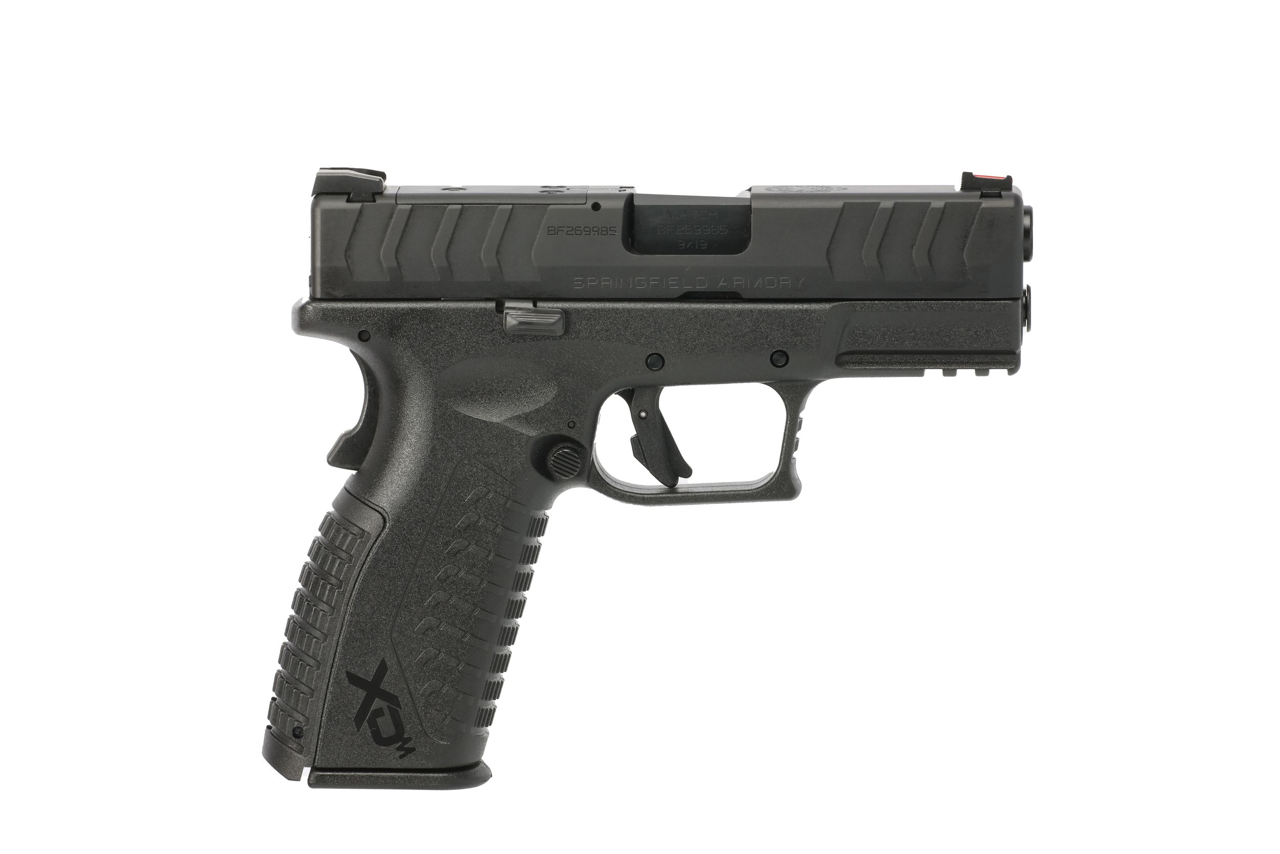 Springfield XD(M) Elite Optic Ready Pistol XDME9389BOSPCA, 9mm, 3.8in, Black Polymer Grips, 10 Rds