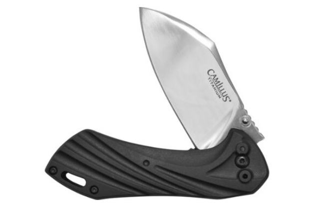 CAMILLUS CHUNK FOLDING CLEAVER 7.25” OAL STAINLESS/BLACK